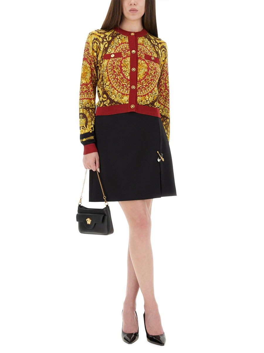 MULTICOLOUR SILK SWEATERS Versace