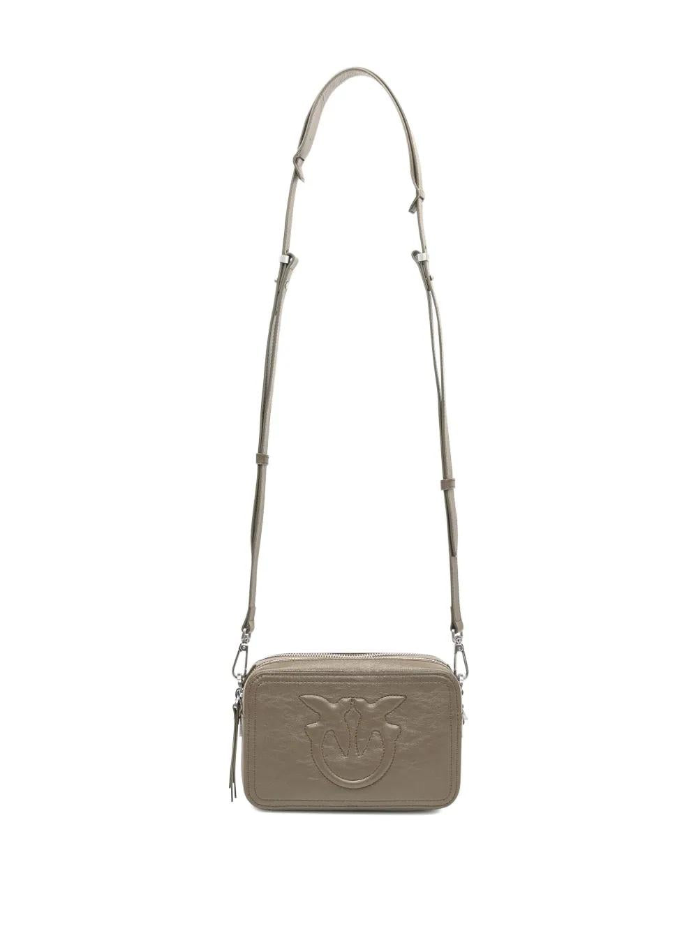 LOVE METALLIC CROSSBODY BAG Pinko