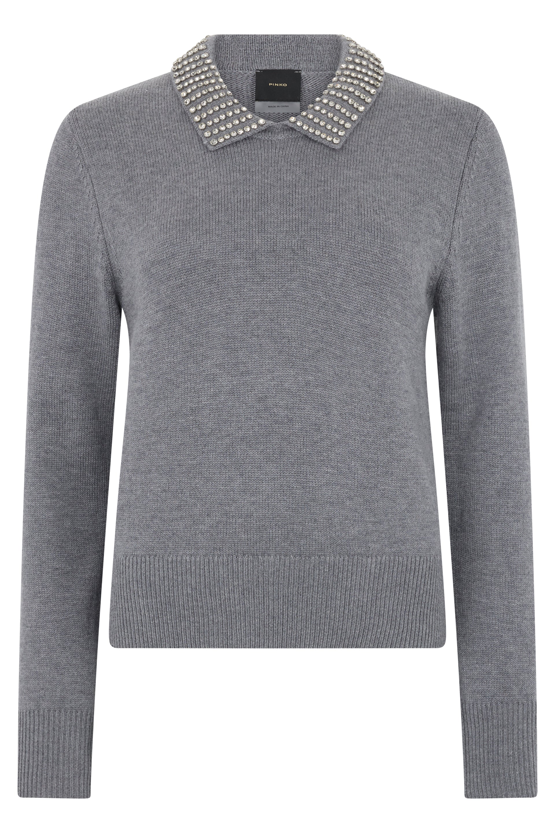 VENTOTENE WOOL BLEND SWEATER Pinko grey XS