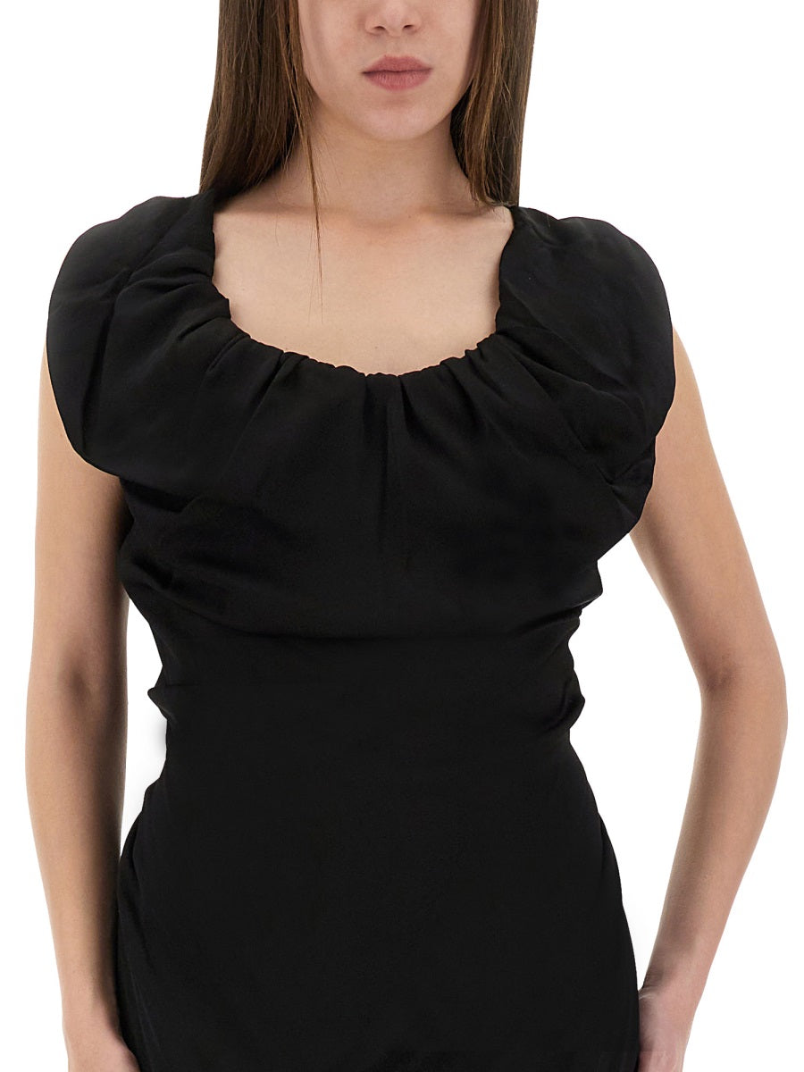 BLACK VISCOSE DRESSES Vivienne Westwood