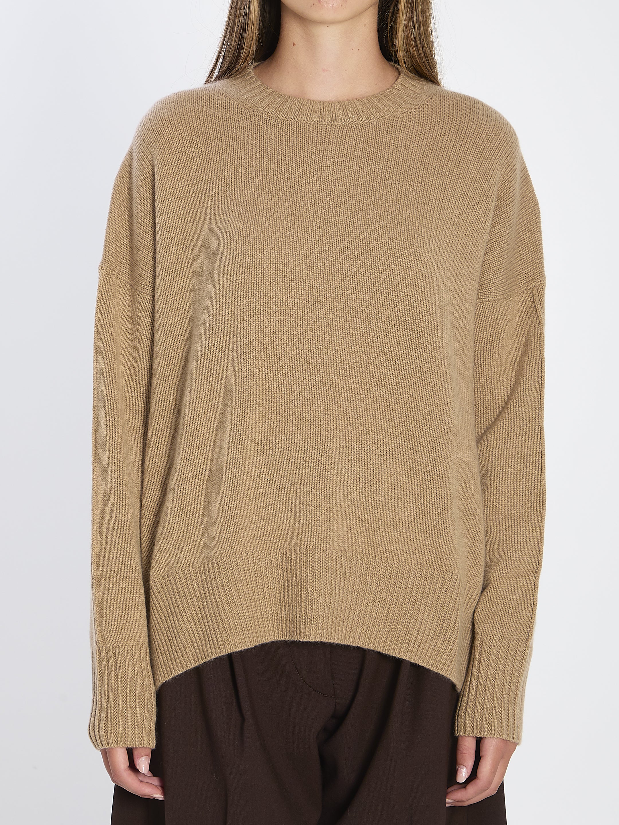CASHMERE SWEATER Allude BEIGE XS