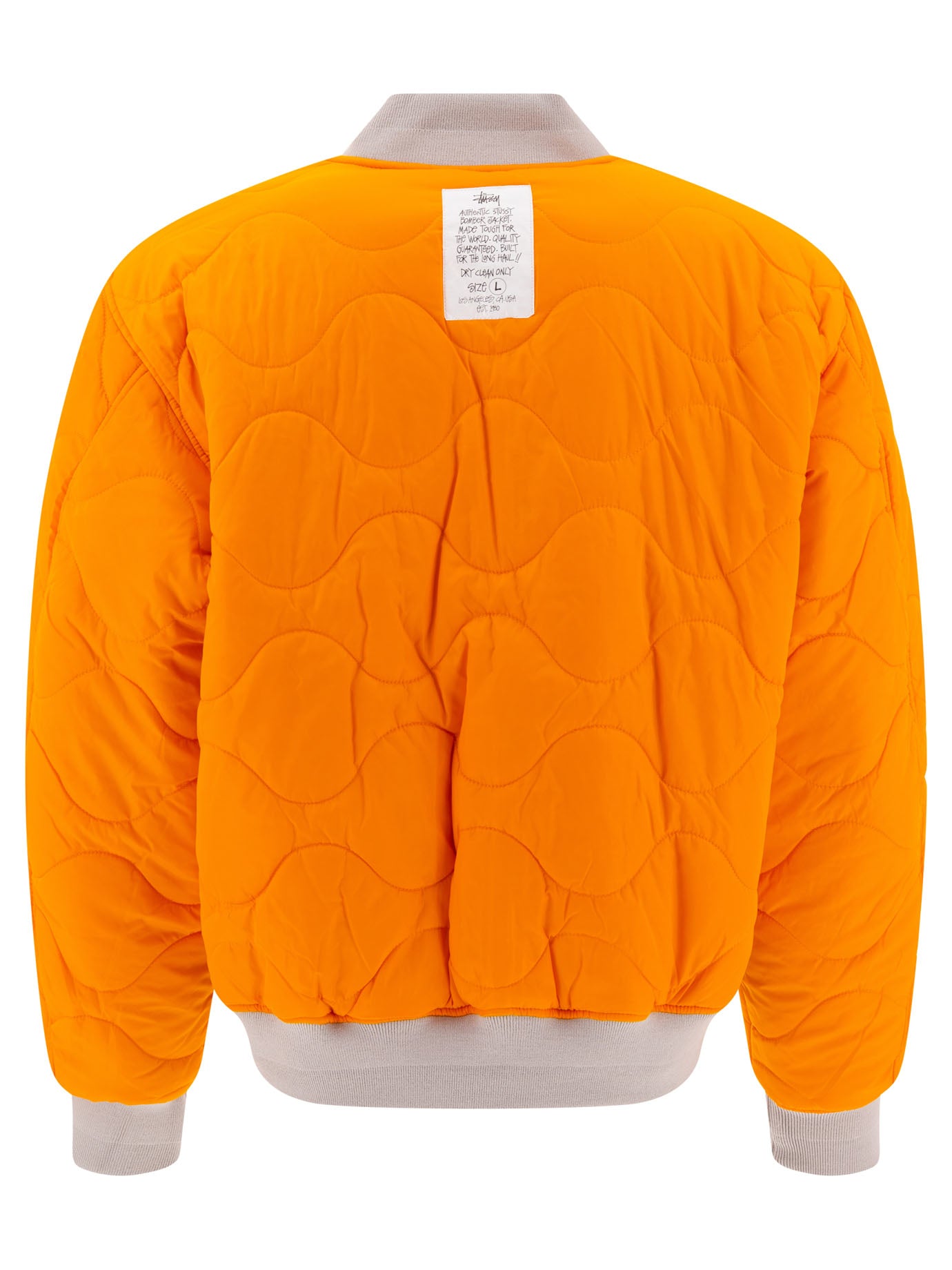 "BUILT" REVERSIBLE BOMBER JACKET Stussy