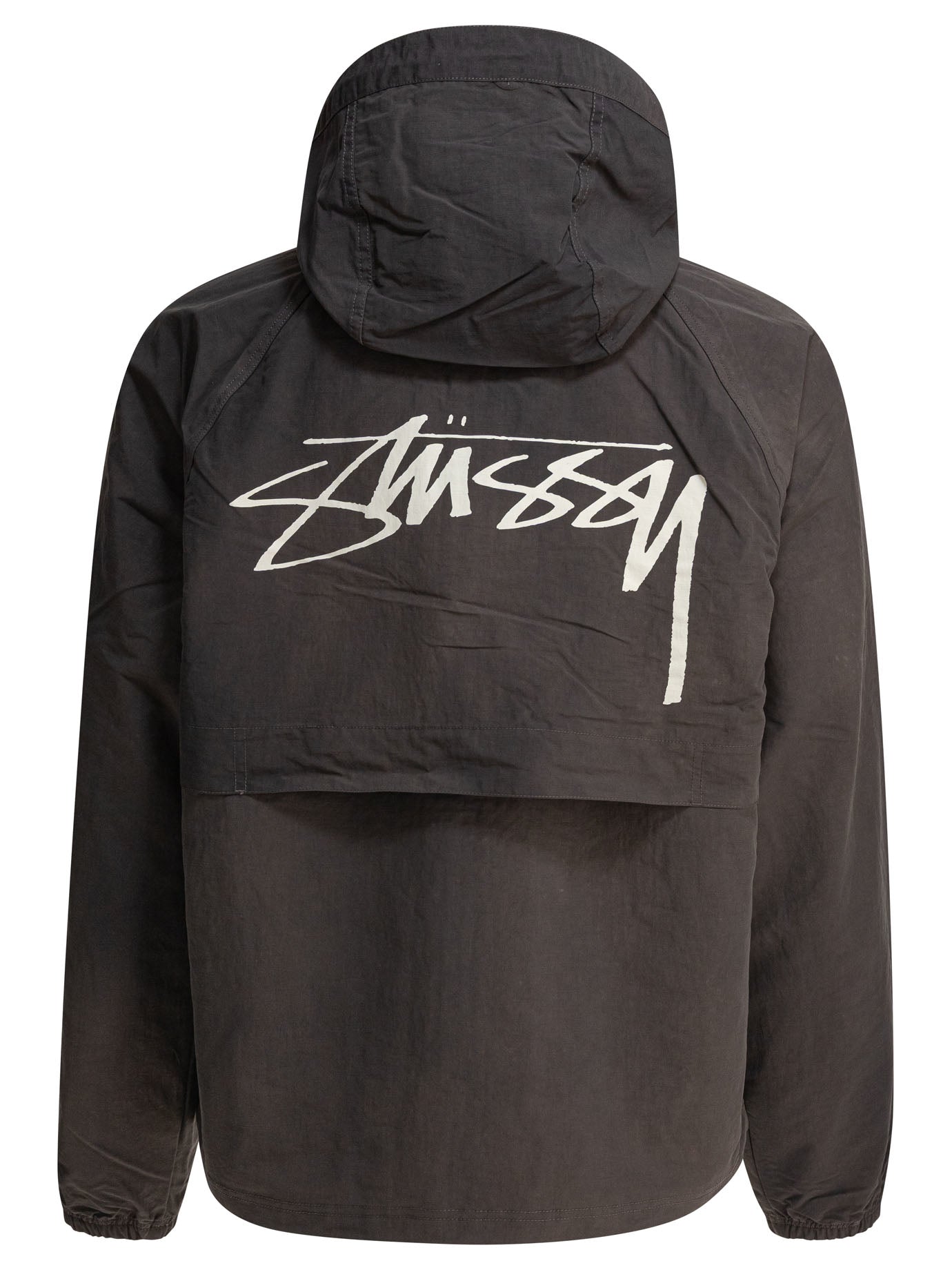 BLACK NYLON JACKET Stussy