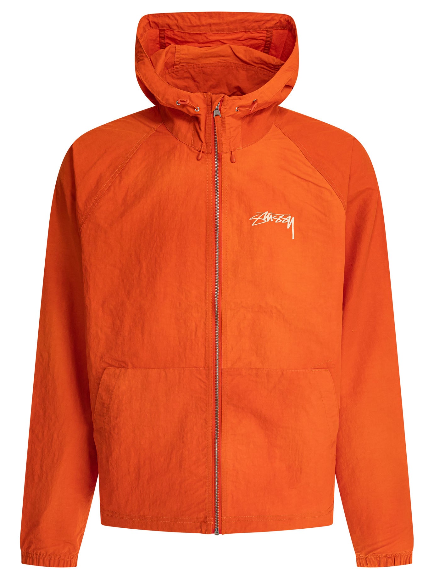 ORANGE NYLON JACKET Stussy ORANGE S