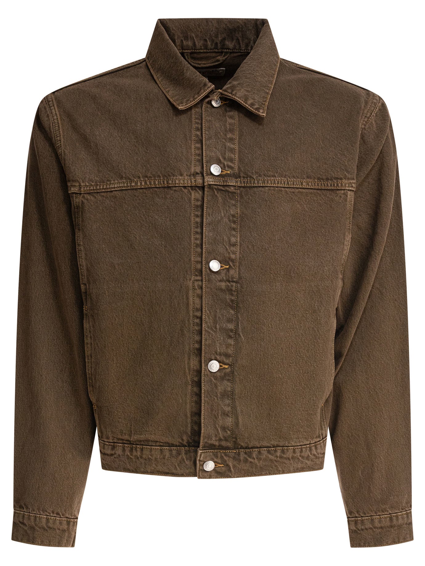 TRUCKER DENIM JACKET Stussy BROWN M