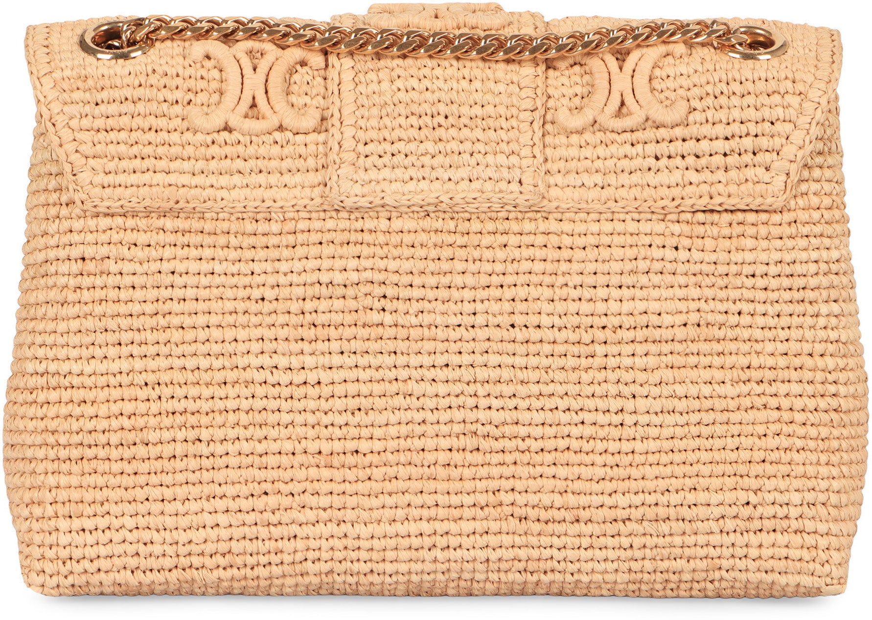 VICTOIRE RAFFIA CROSSBODY BAG Celine