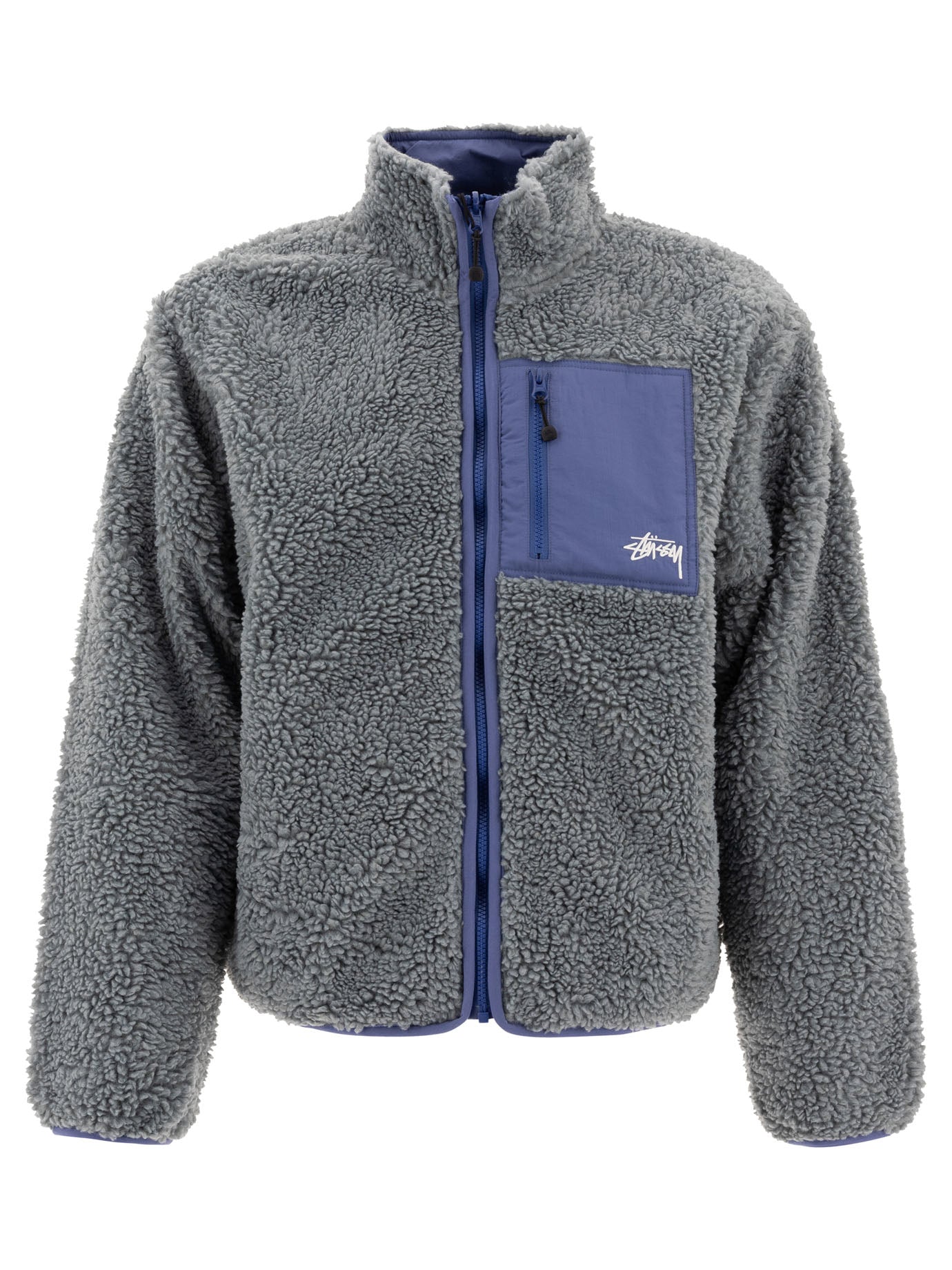 "SHERPA" REVERSIBLE JACKET Stussy BLUE S