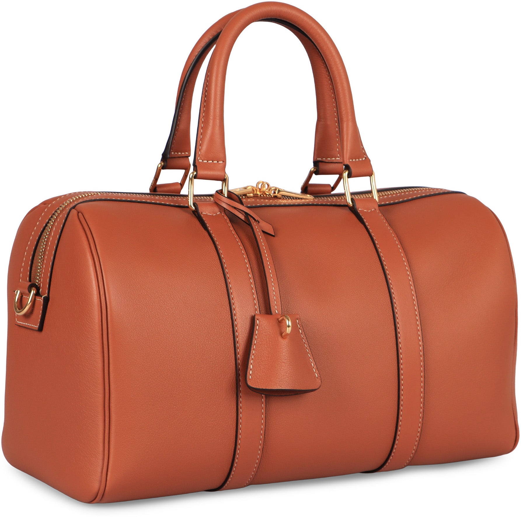 LEATHER BOSTON BAG Celine