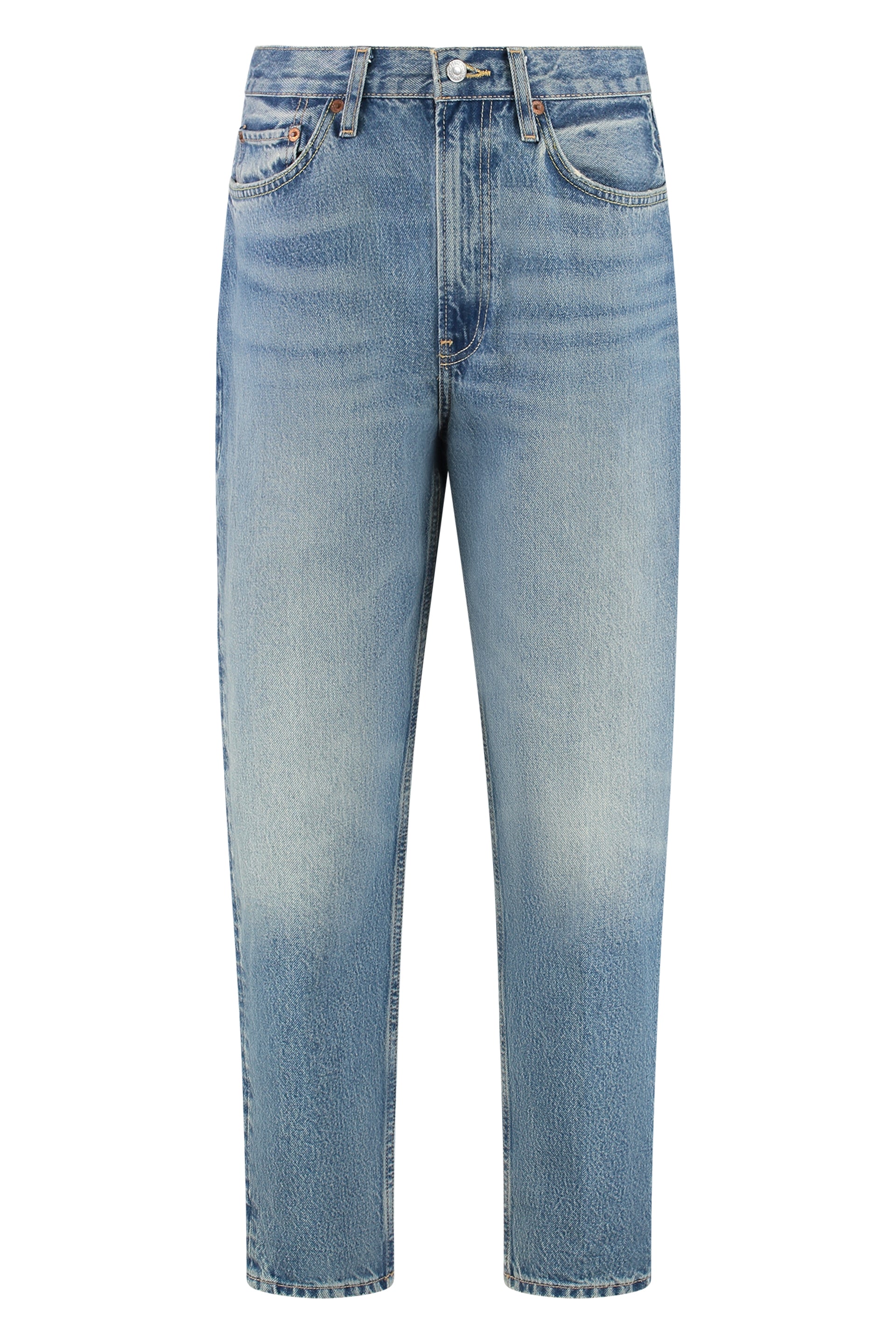 HIGH-RISE BOYFRIEND JEANS RE/DONE Denim 28