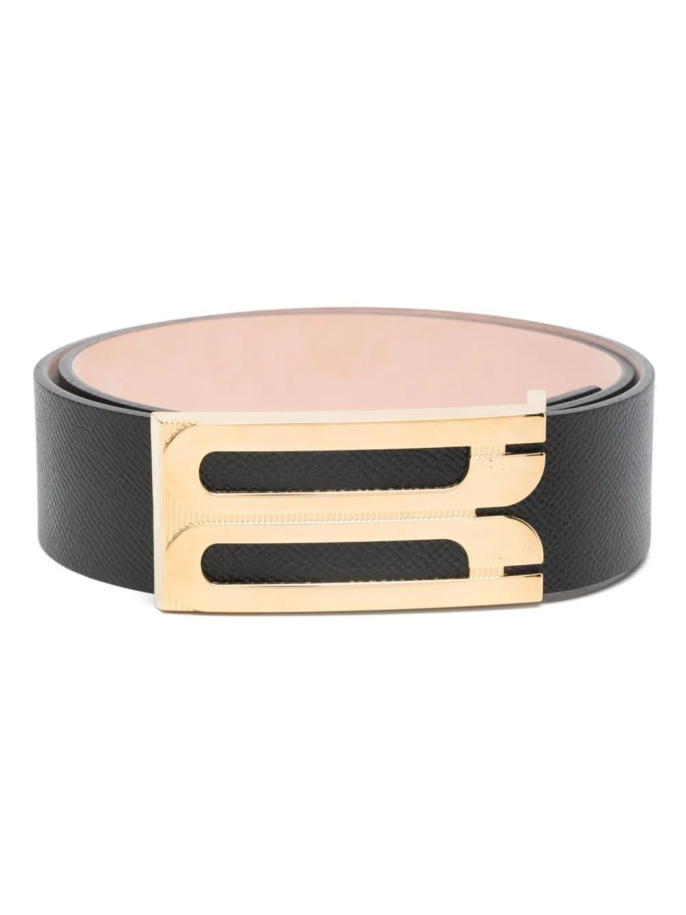 OVERSIZED FRAME BELT Victoria Beckham BLACK 80