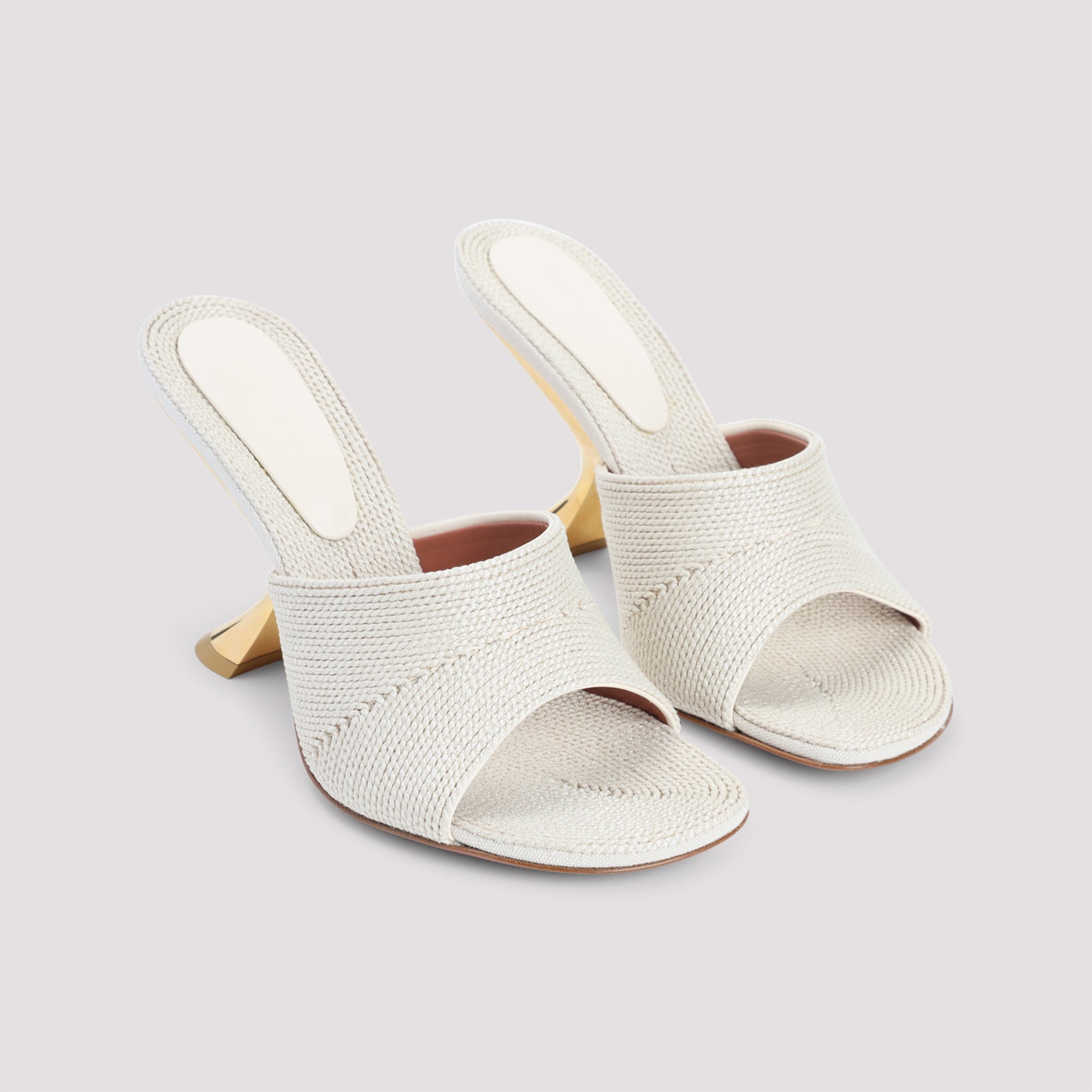 TAYLOR WOVEN SLIPPER 90 Amina Muaddi