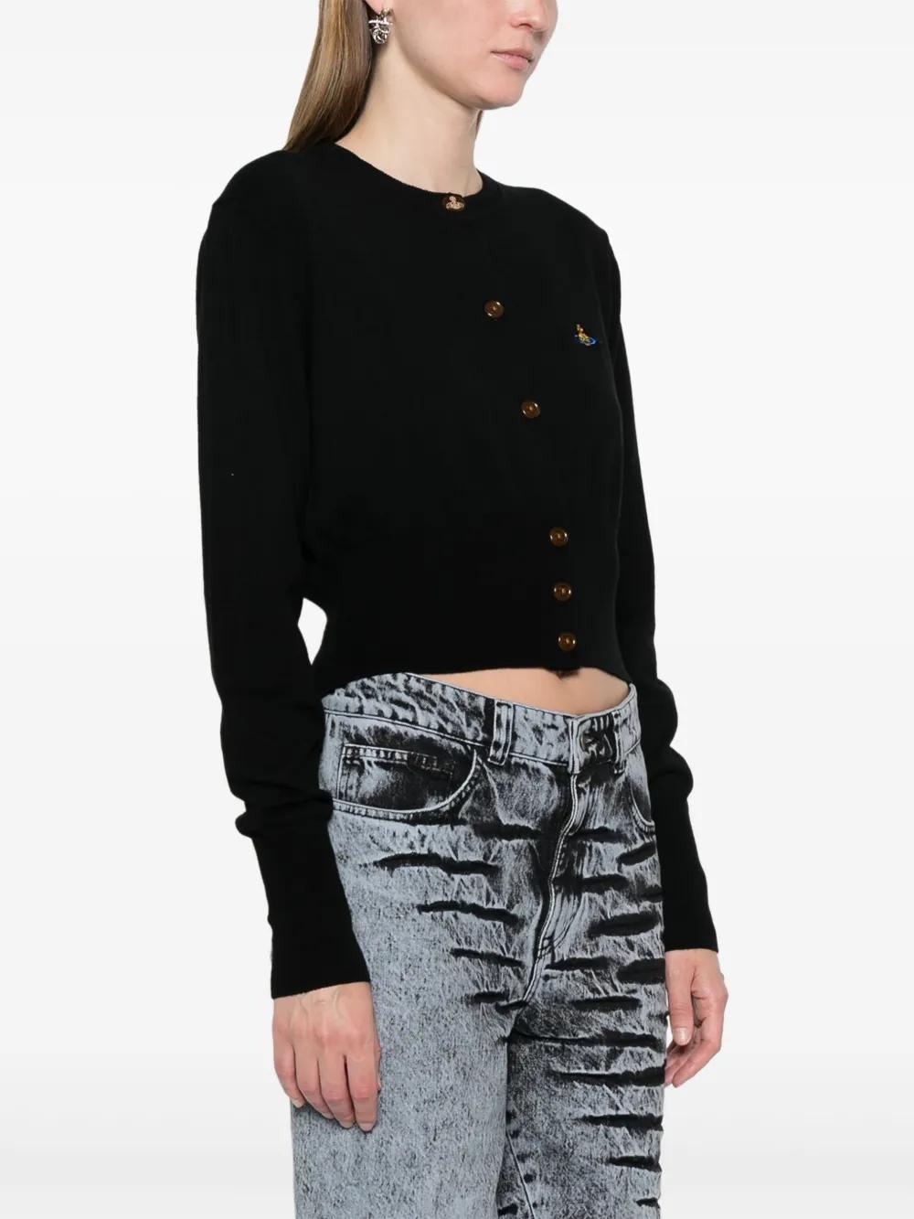 CROPPED-LENGTH KNITTED CARDIGAN Vivienne Westwood