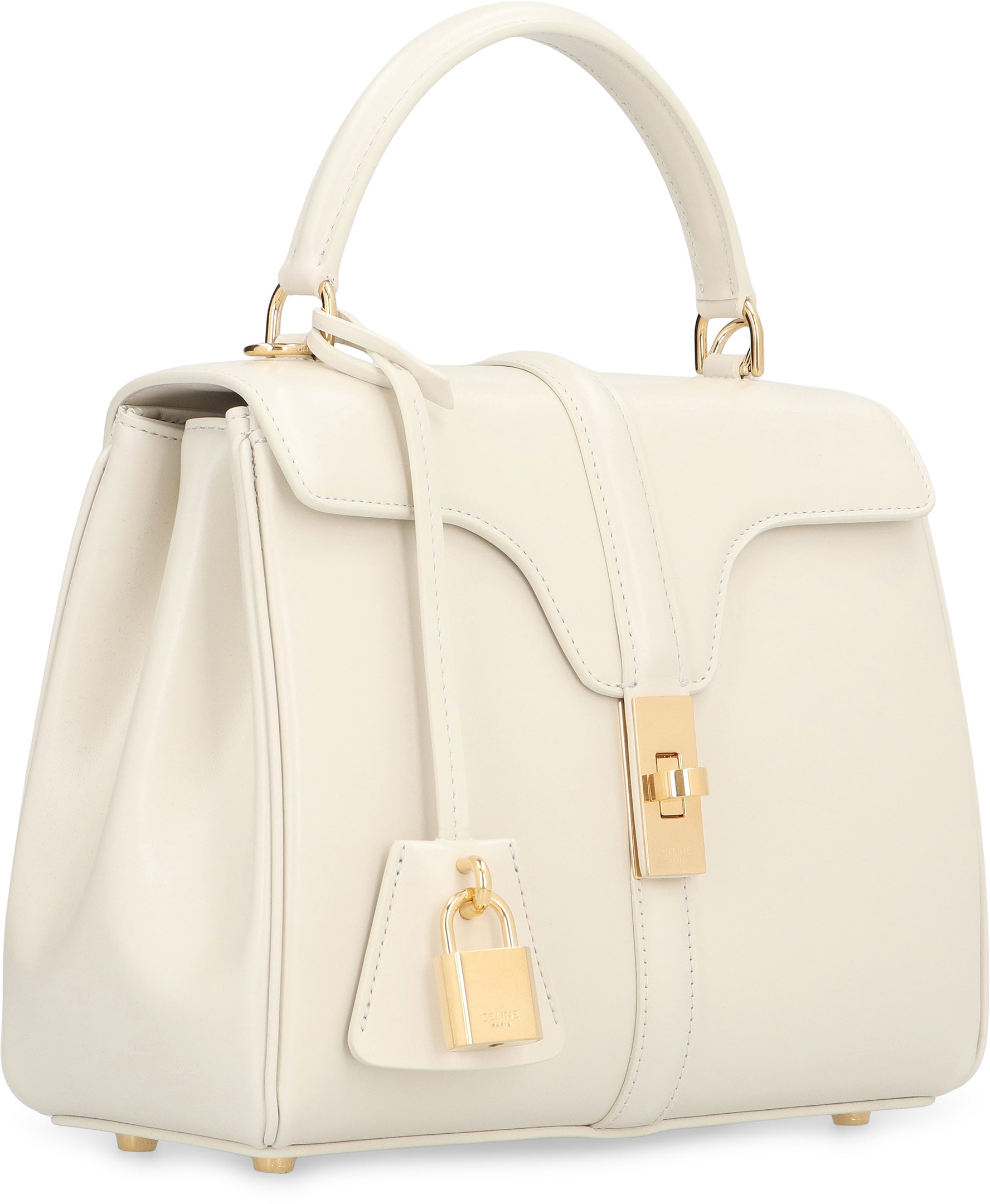 16 PICCOLA LEATHER HANDBAG Celine