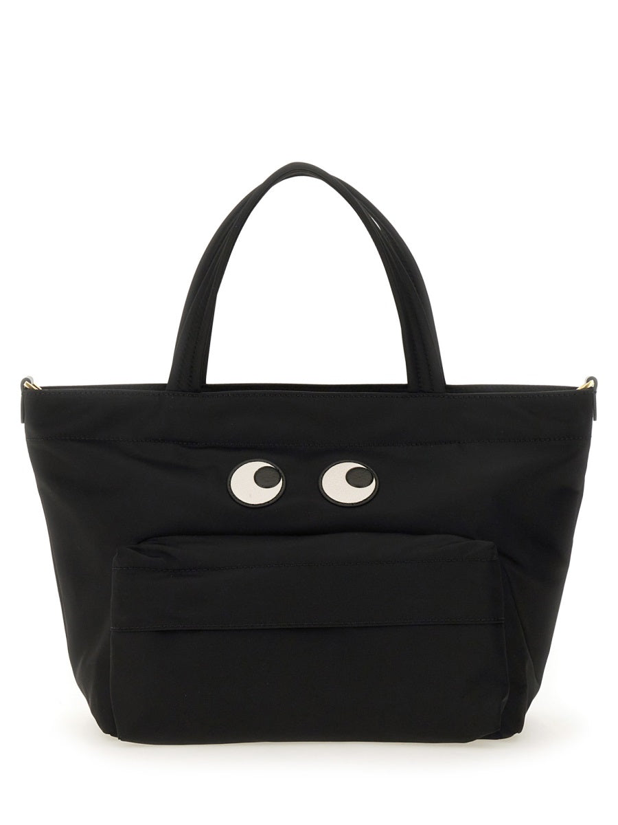 MINI EYES TOTE BAG Anya Hindmarch BLACK UNI