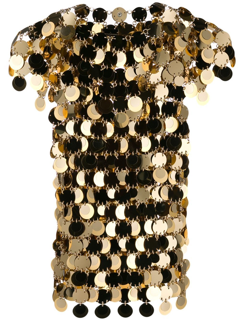 GOLD SEQUINS TOP Paco Rabanne