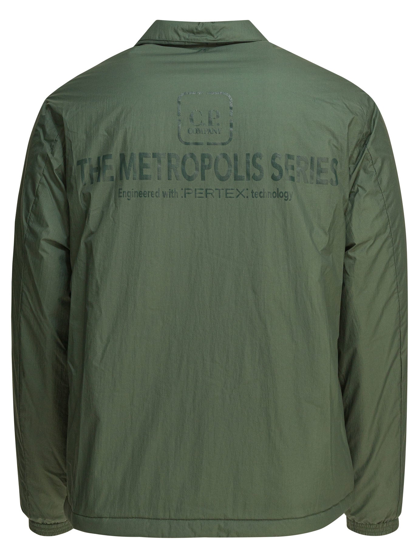 GREEN POLYAMIDE JACKET C.P.COMPANY