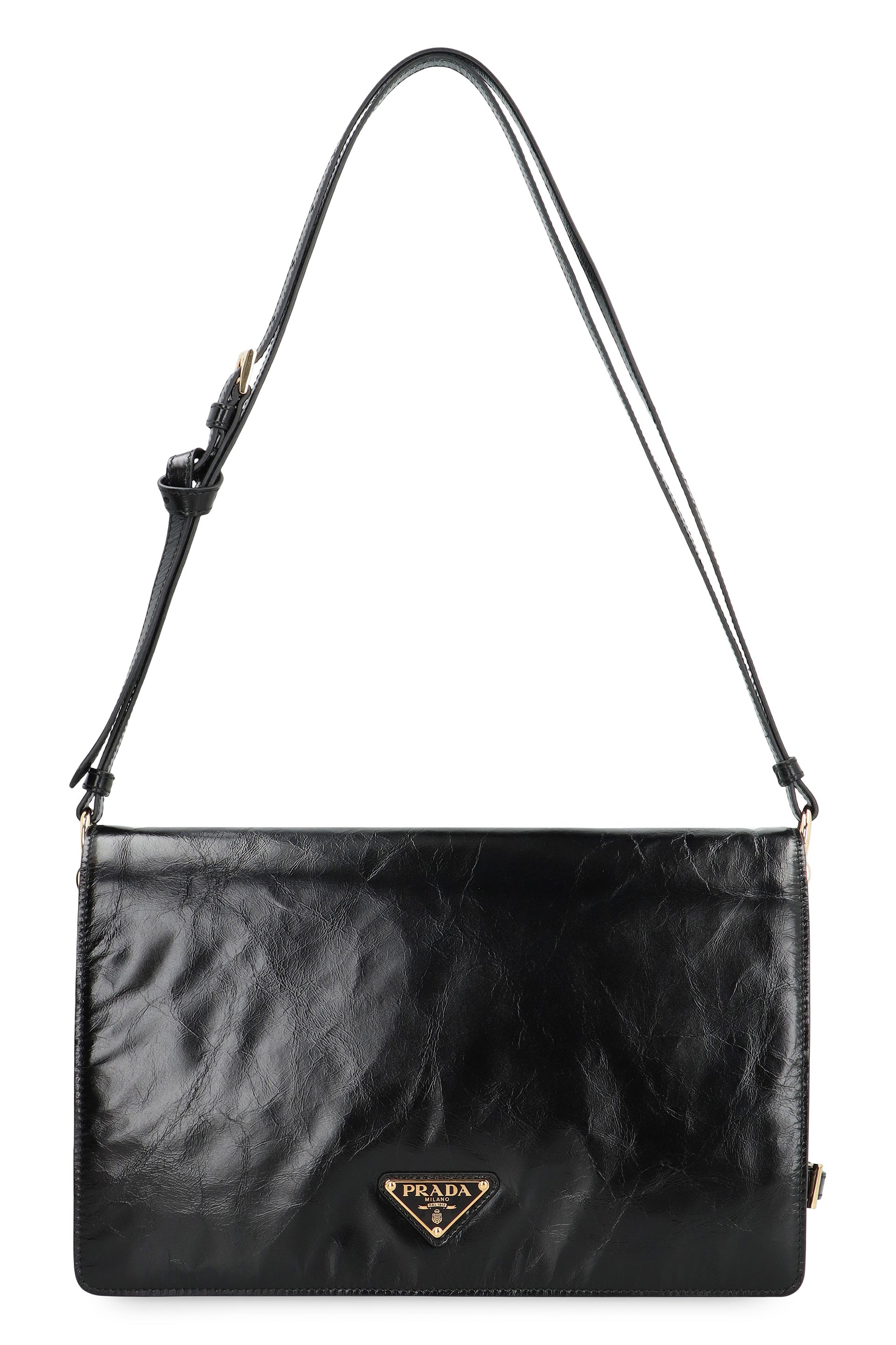 LEATHER SHOULDER BAG Prada