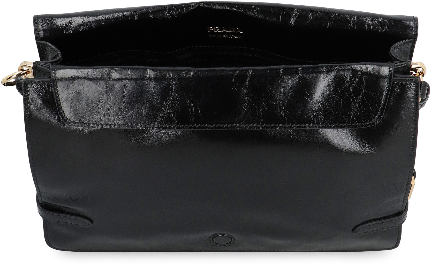 LEATHER SHOULDER BAG Prada