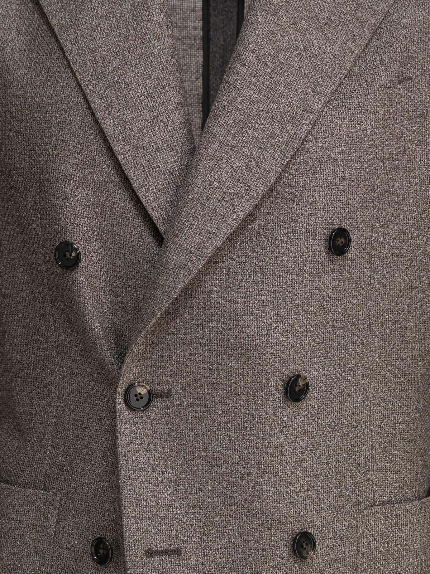 BROWN WOOL JACKET Tagliatore