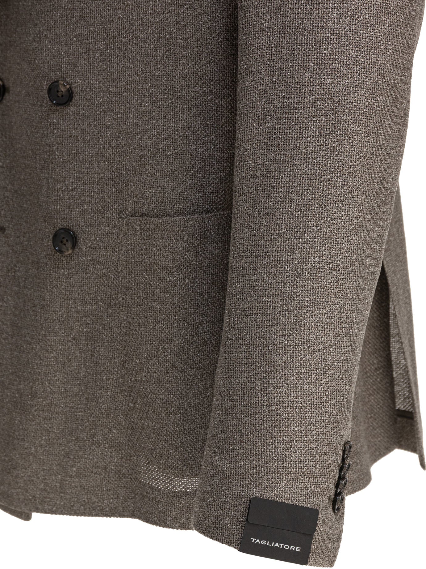 BROWN WOOL JACKET Tagliatore