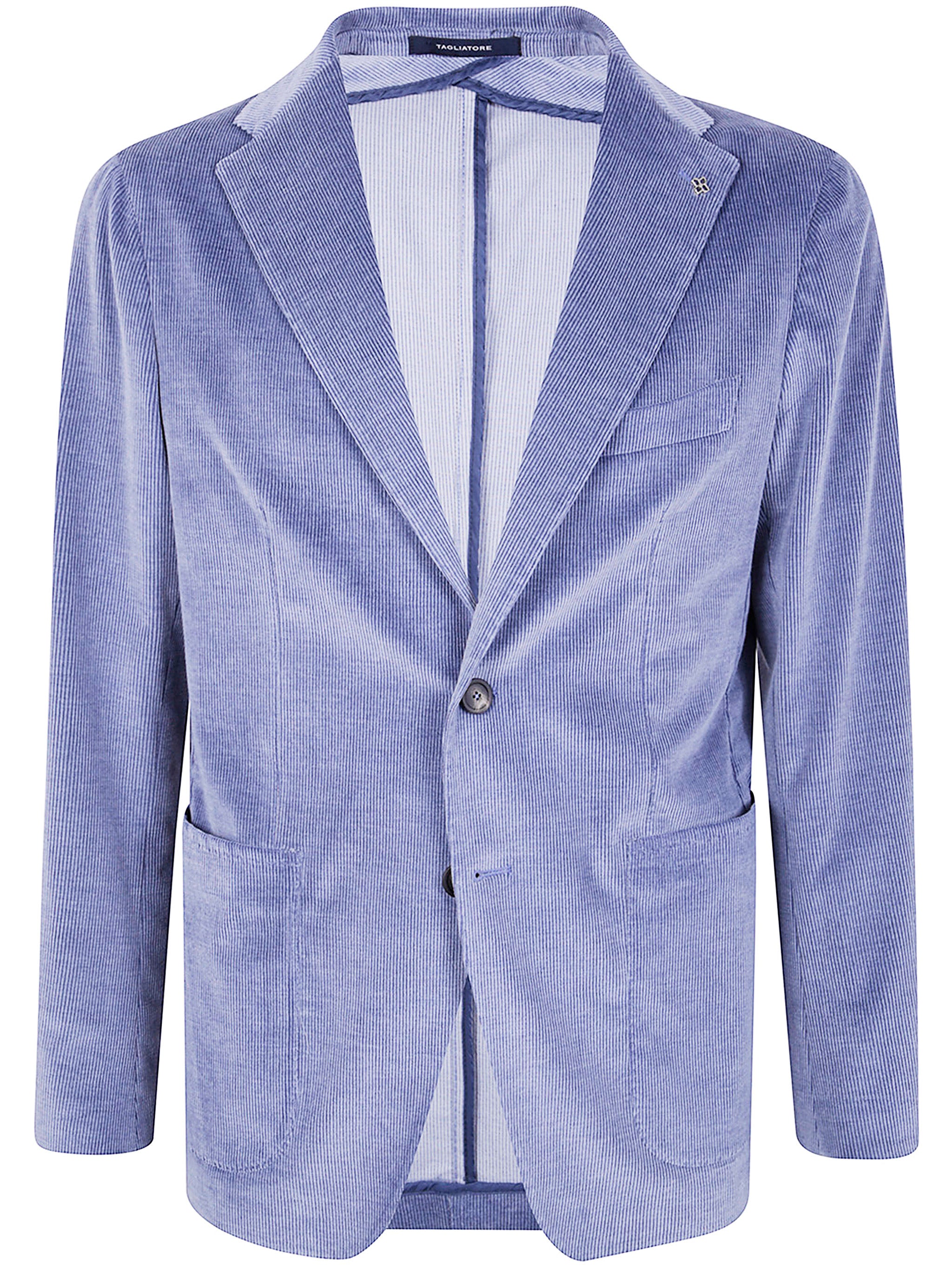 "MONTECARLO" MEN`S JACKET Tagliatore BLUE 46