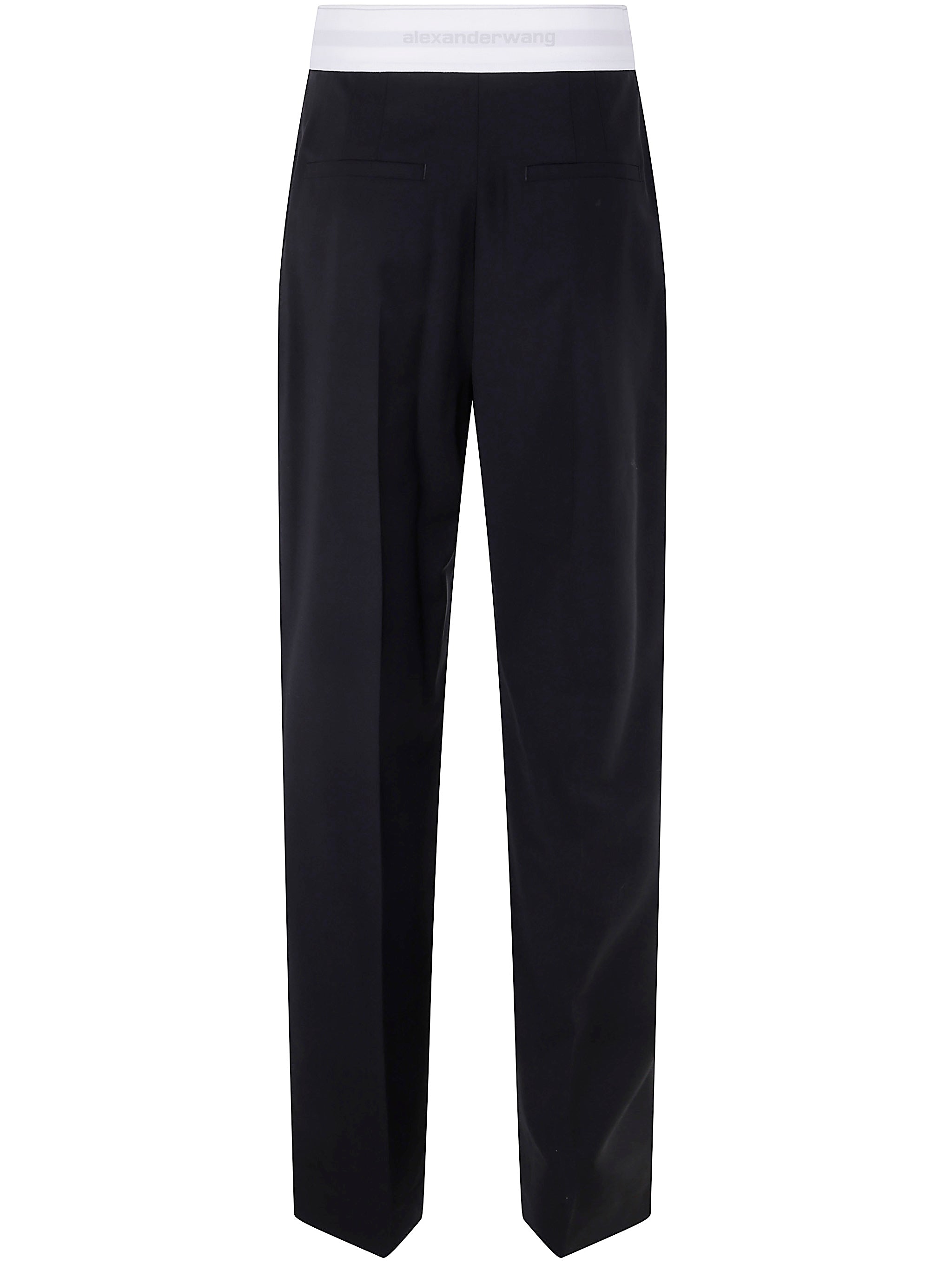 HIGH WAISTED PLEATED PANT WITH LOGO ELASTIC Alexander wang