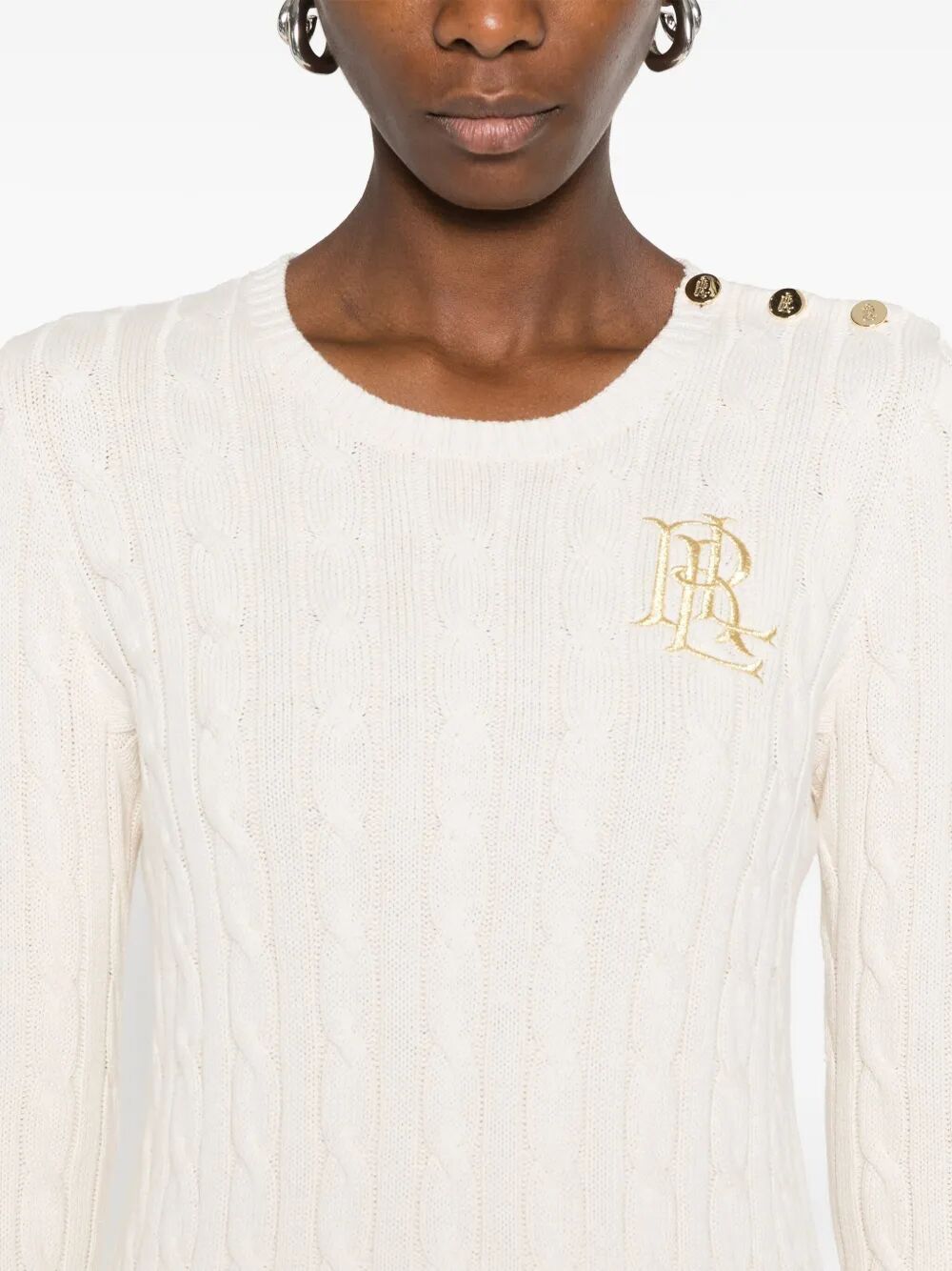 "MONTIVA" LONG SLEEVE PULLOVER Lauren Ralph Lauren