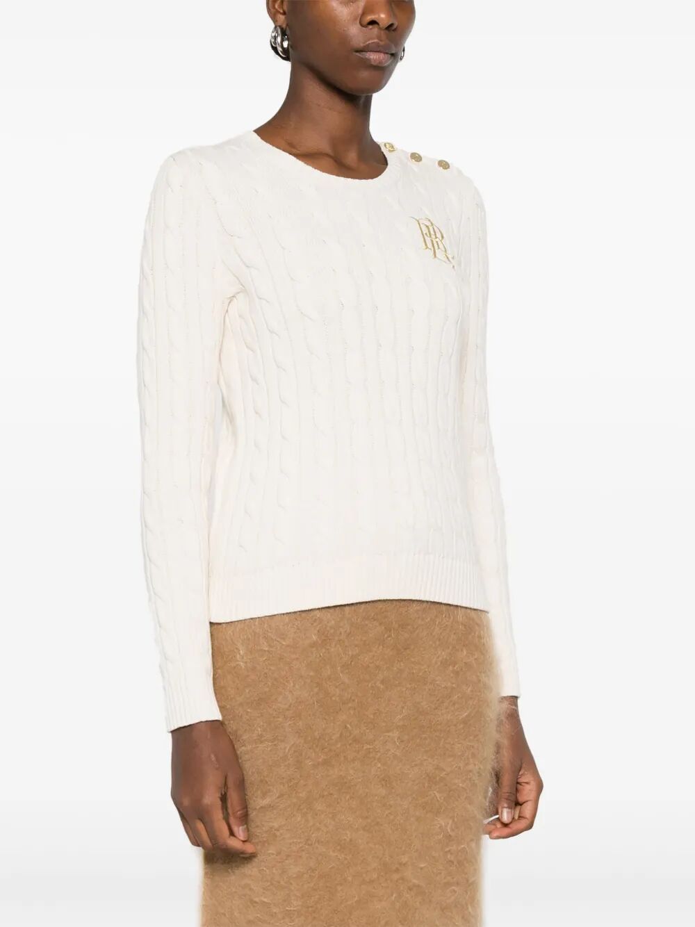 "MONTIVA" LONG SLEEVE PULLOVER Lauren Ralph Lauren