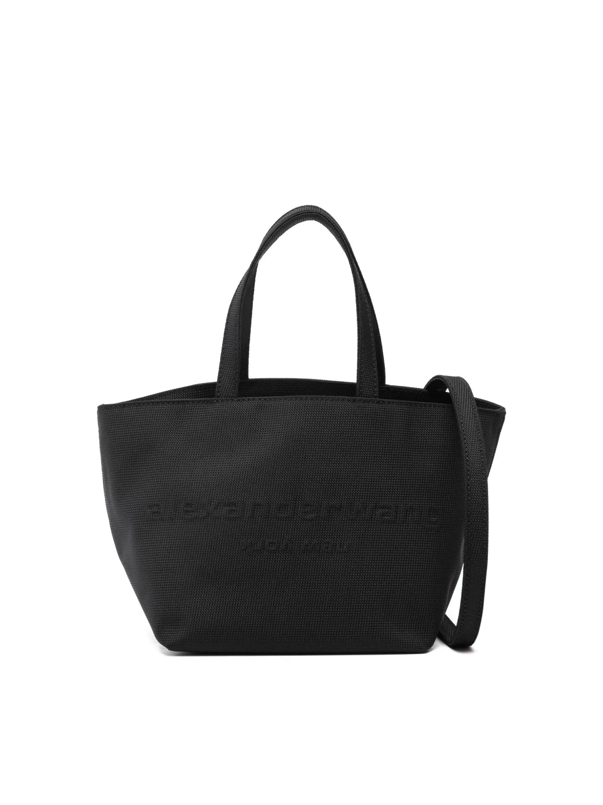 PUNCH LOGO SMALL TOTE BAG Alexander wang BLACK ONE SIZE