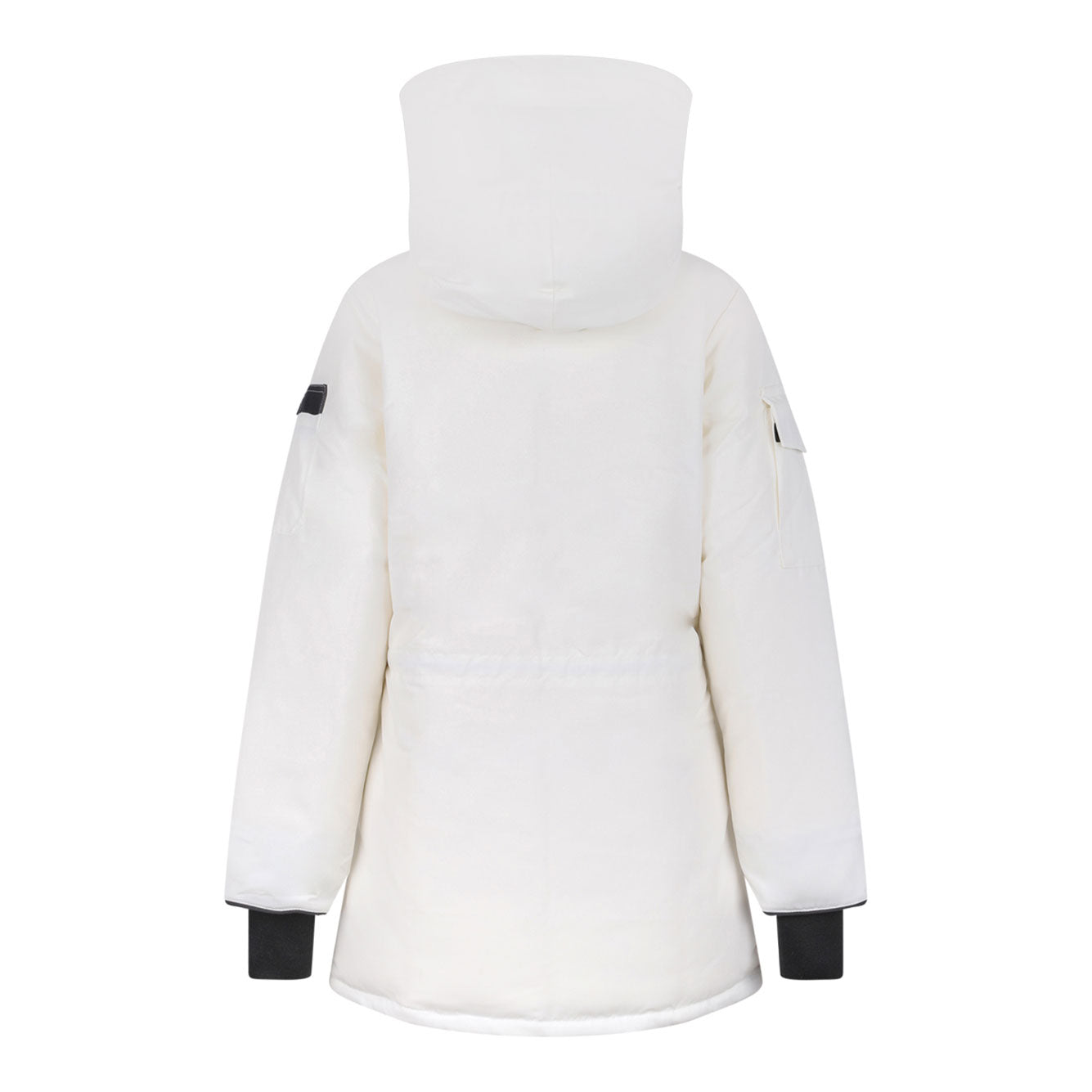 WHITE POLYESTER BLEND DOWN JACKET Canada Goose