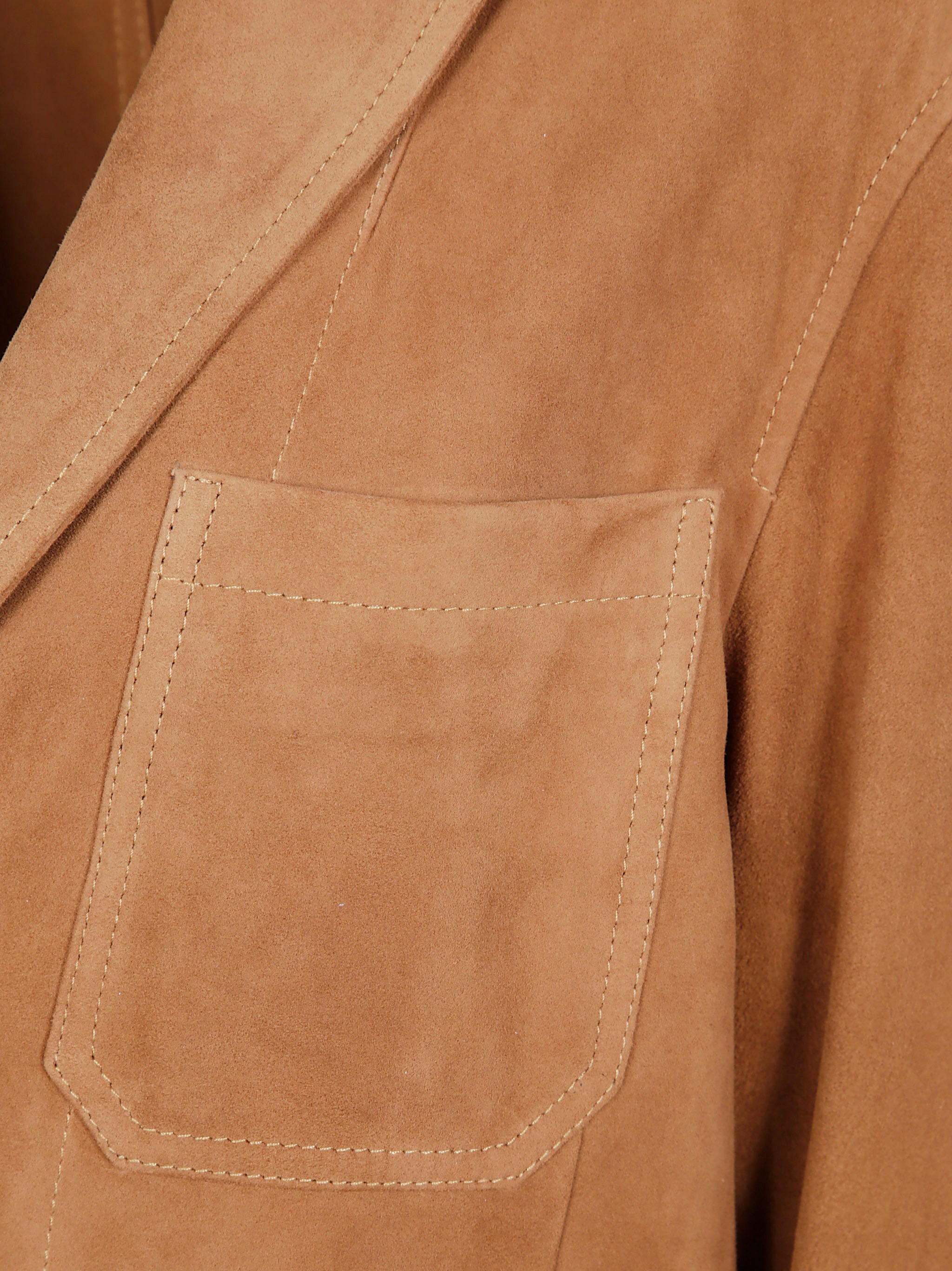 SUEDE JACKET WITH THREE BUTTONS Polo Ralph Lauren