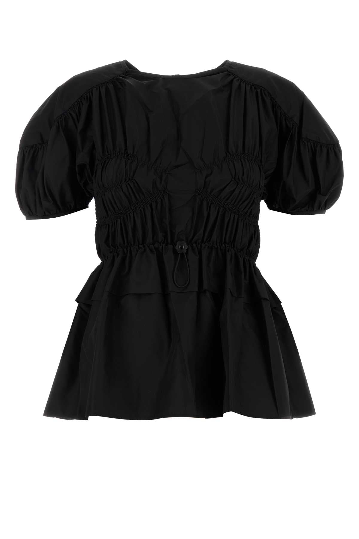 BLACK TECH FABRIC BROOKLYN TOP CECILIE BAHNSEN BLACK 8