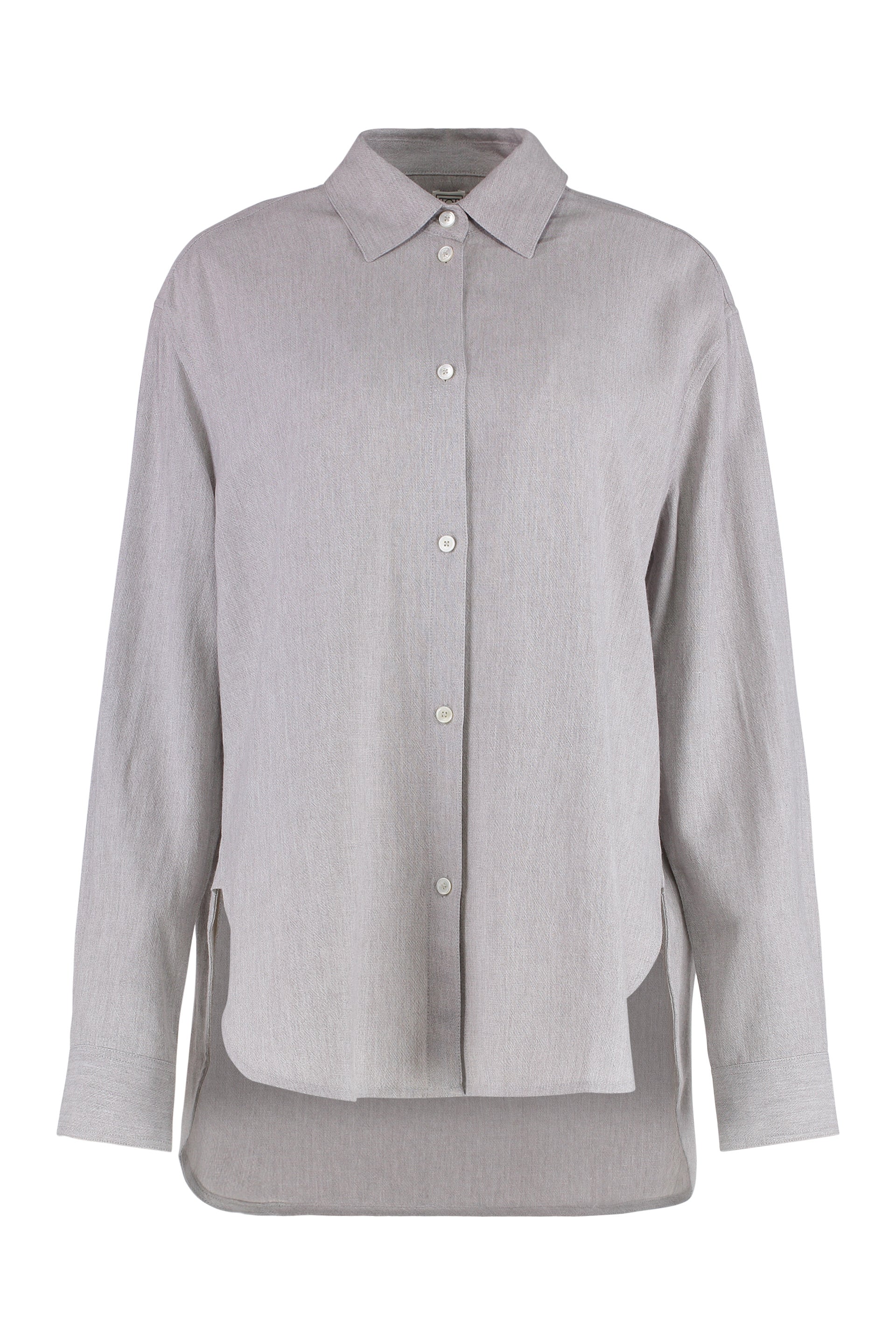 VISCOSE SHIRT TOTEME grey 38