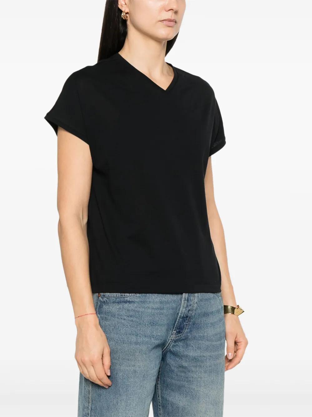 DEVRA SHIRT WITH BLACK PICO Khaite