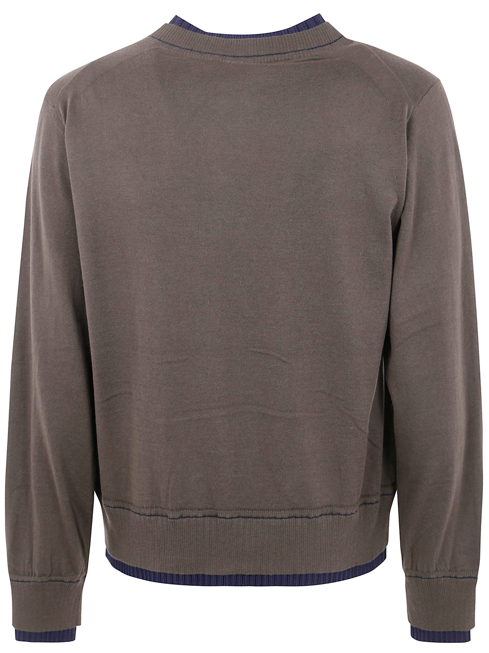 COTTON CASHMERE KNIT PULLOVER Sacai
