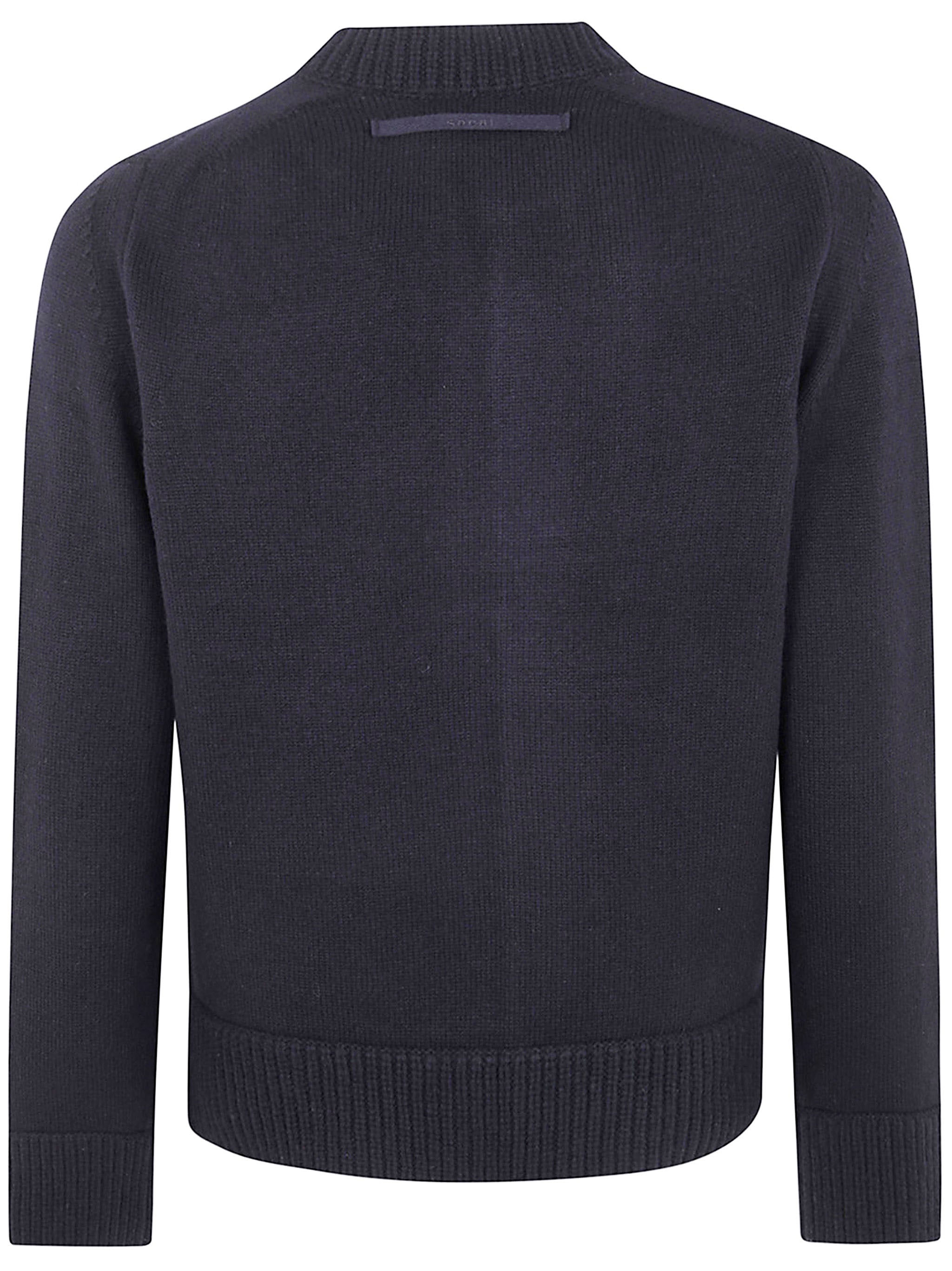 WOOL KNIT BLOUSON Sacai