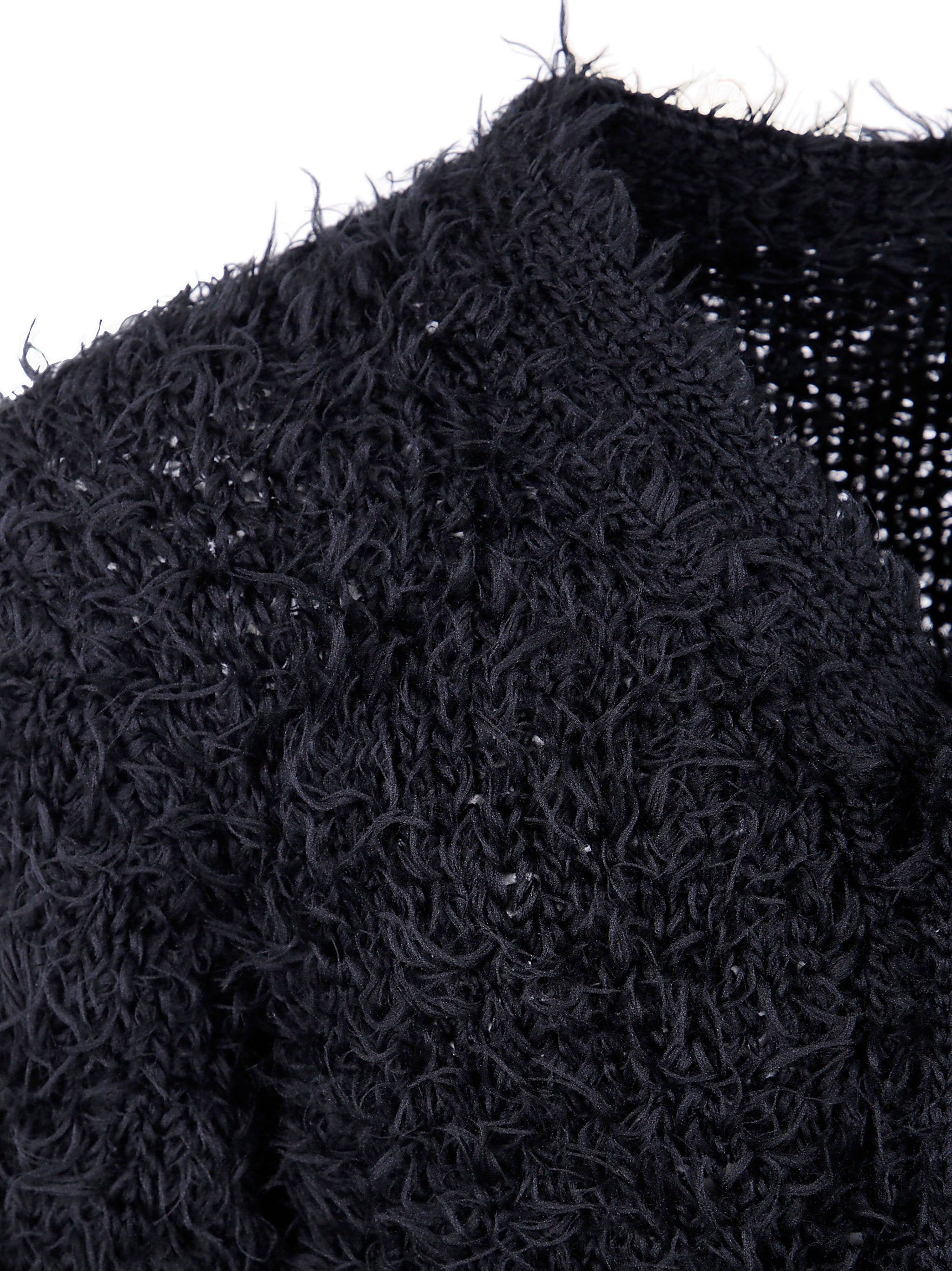 FURRY KNIT CARDIGAN Sacai