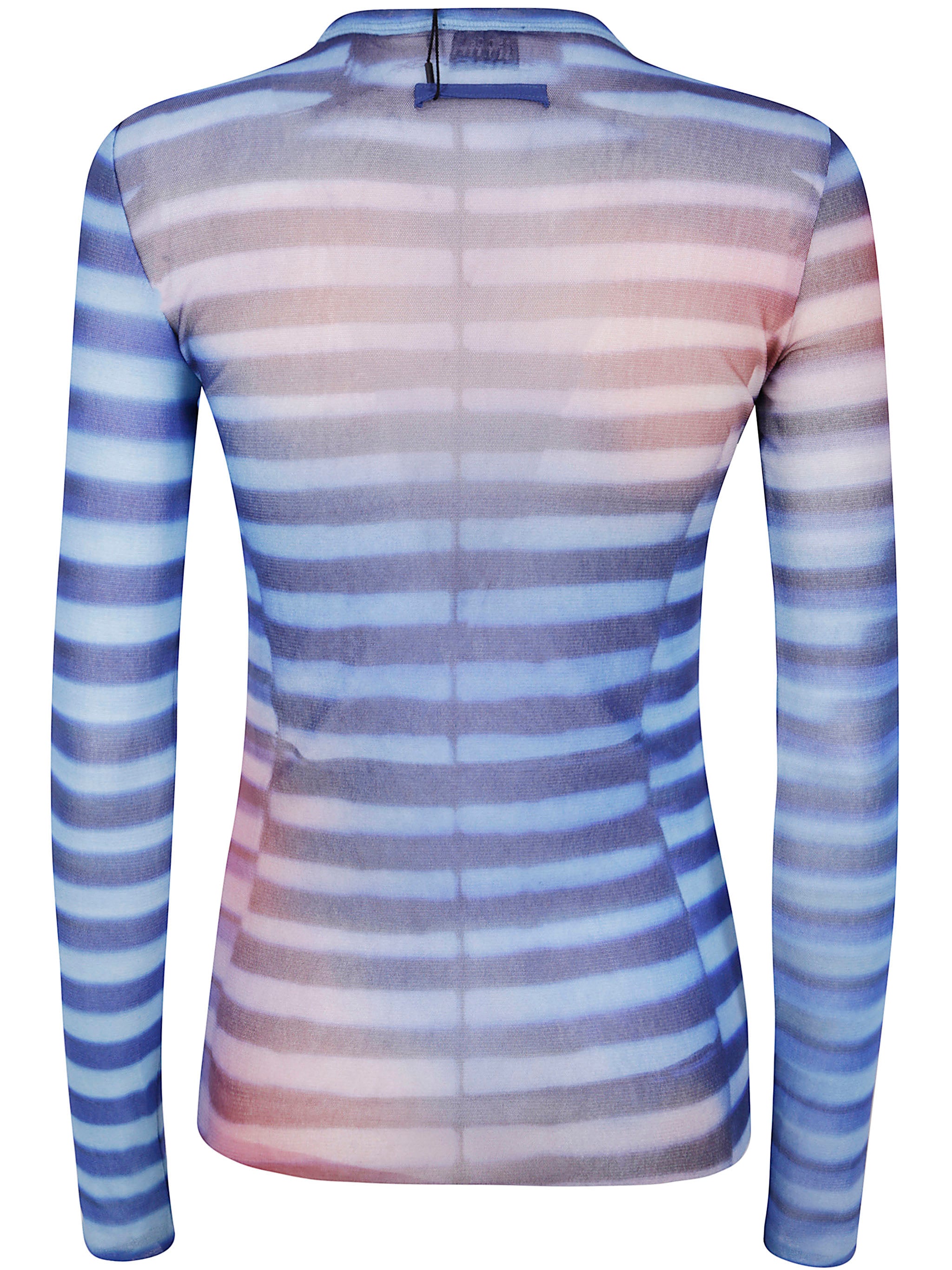 MESH TOP WITH AIR PRINT JEAN PAUL GAULTIER