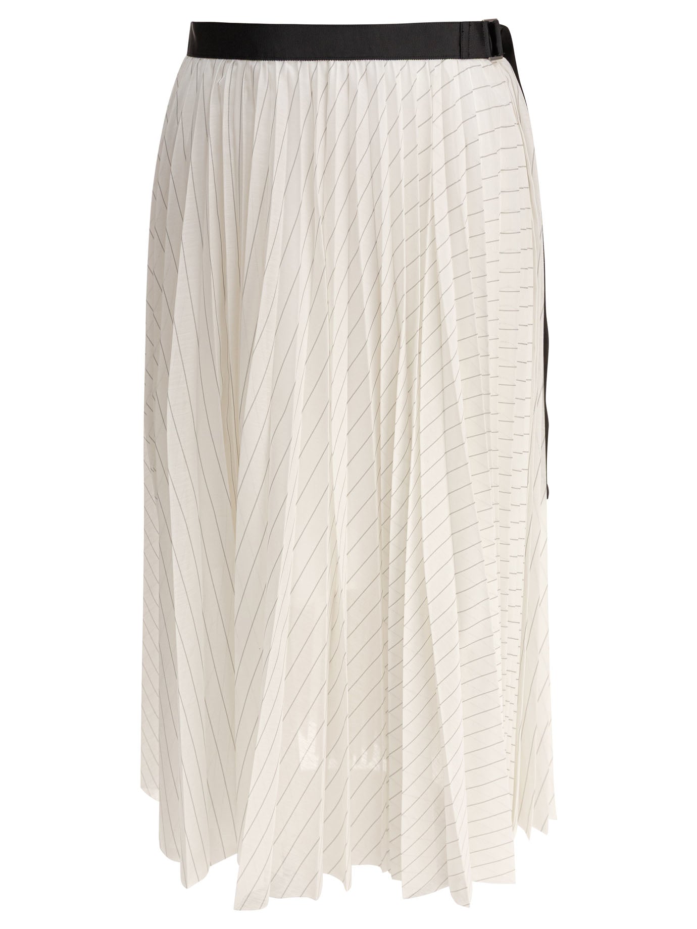 PLEATED SKIRT Sacai WHITE 2