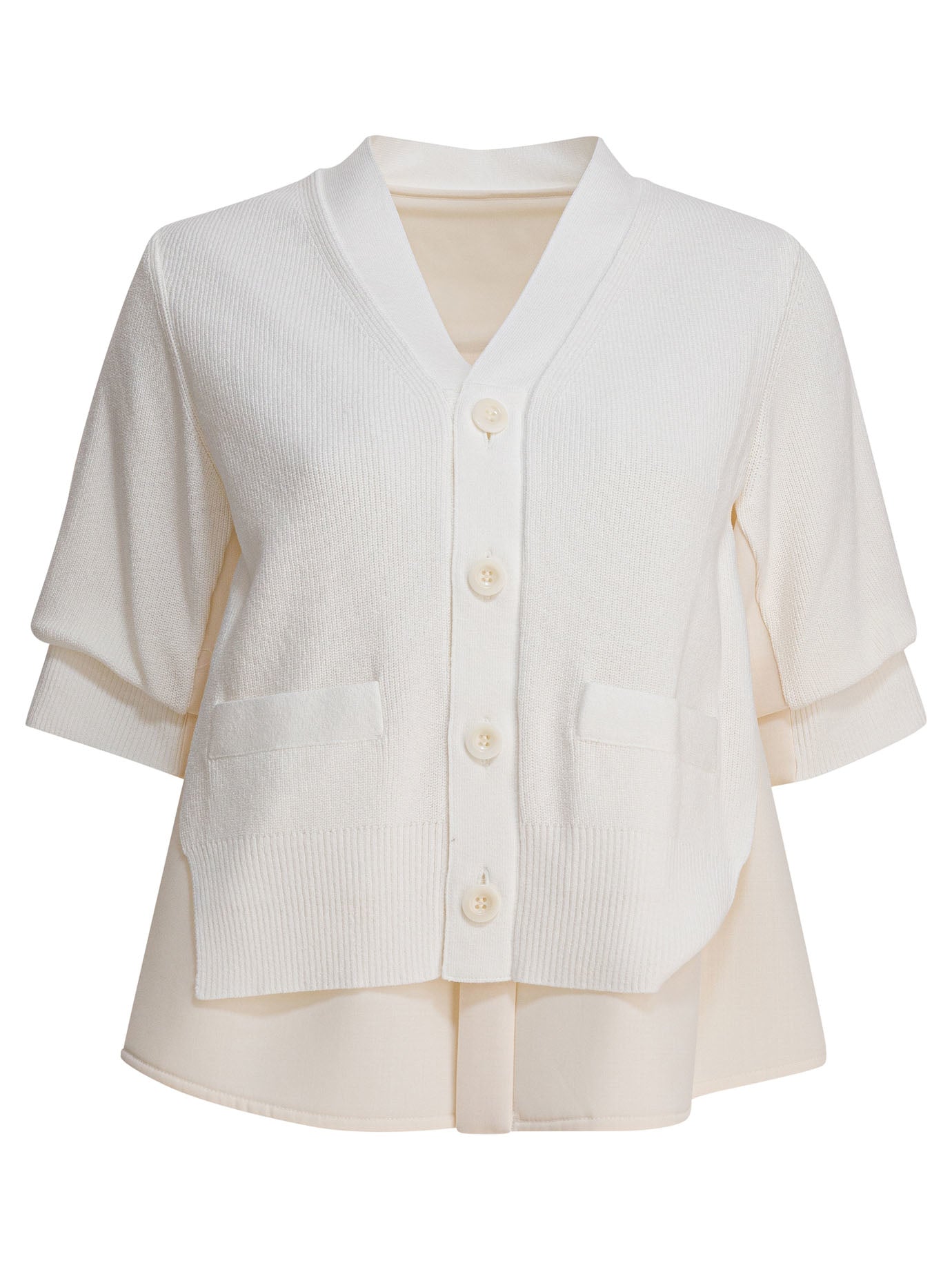 KNITWEAR Sacai WHITE 1