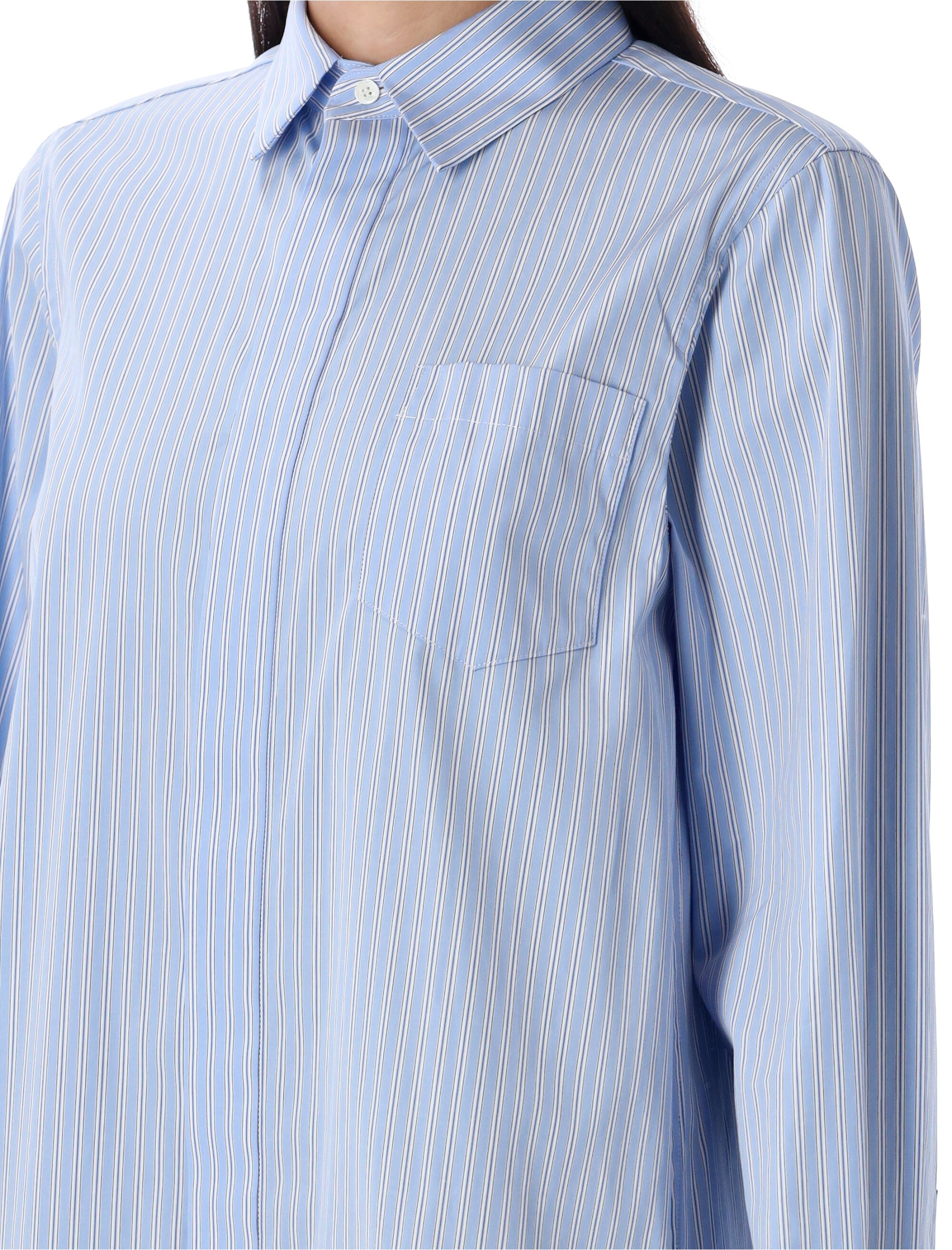 STRIPED SHIRT DRESS Sacai