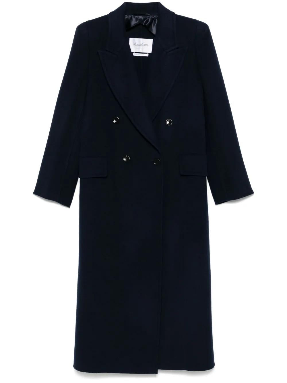 DOUBLEBREASTED COAT ALBANIA1234 Max Mara BLUE 40