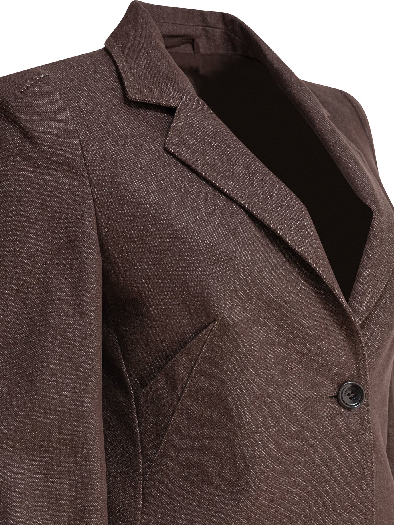DENIM-EFFECT COTTON BLAZER Max Mara