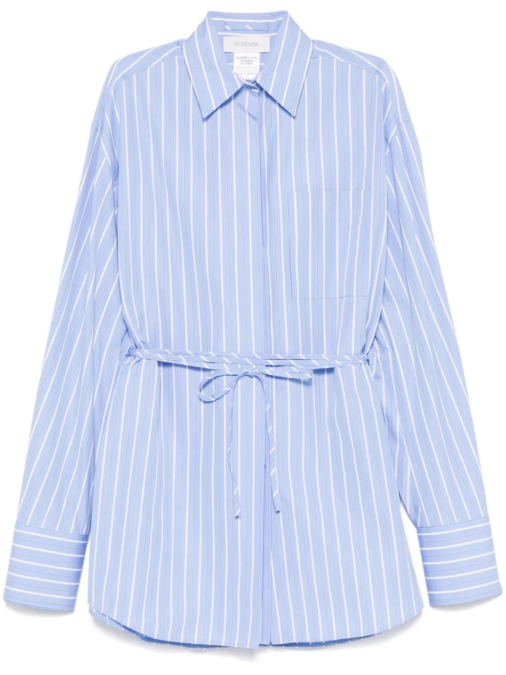 SIGNATURE SHIRT MAX MARA SPORTMAX BABY BLUE 40