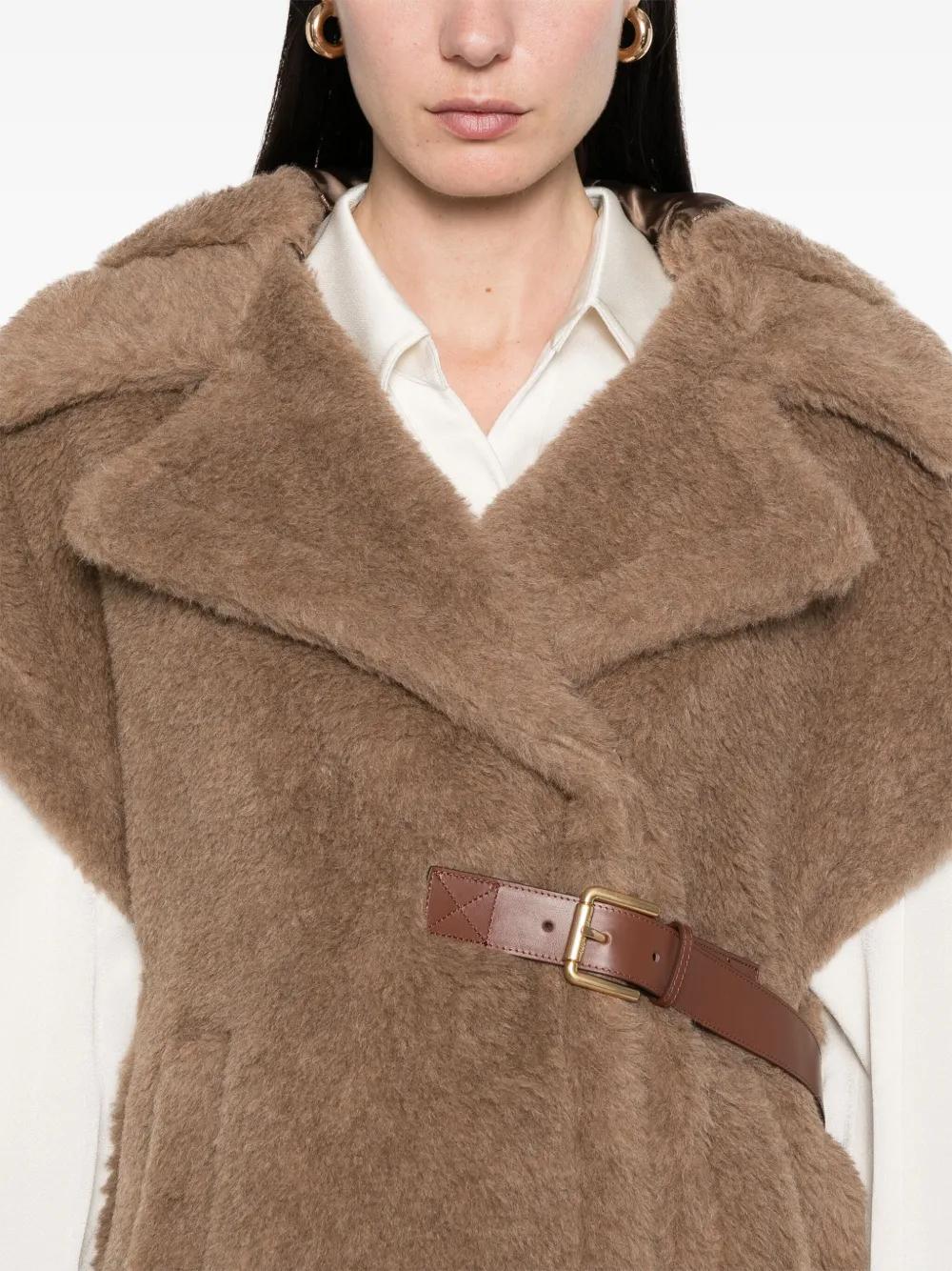 CAPE VEST IN TEDDY Max Mara