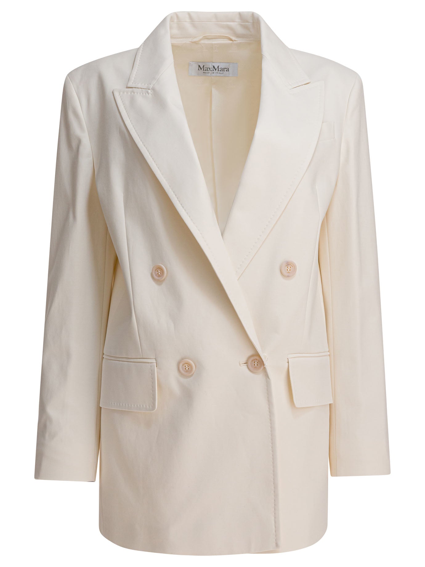 WHITE ELASTANE JACKET Max Mara WHITE 40