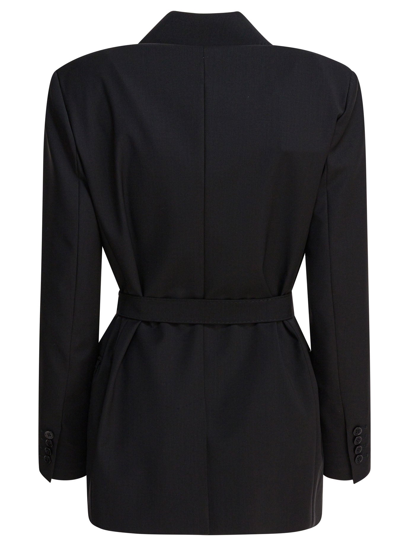 BLACK WOOL JACKET Max Mara