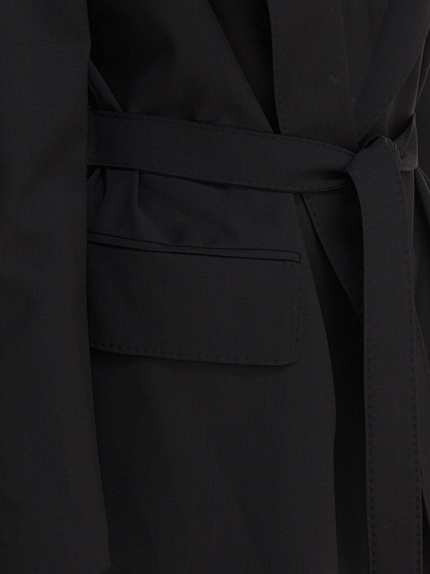 BLACK WOOL JACKET Max Mara