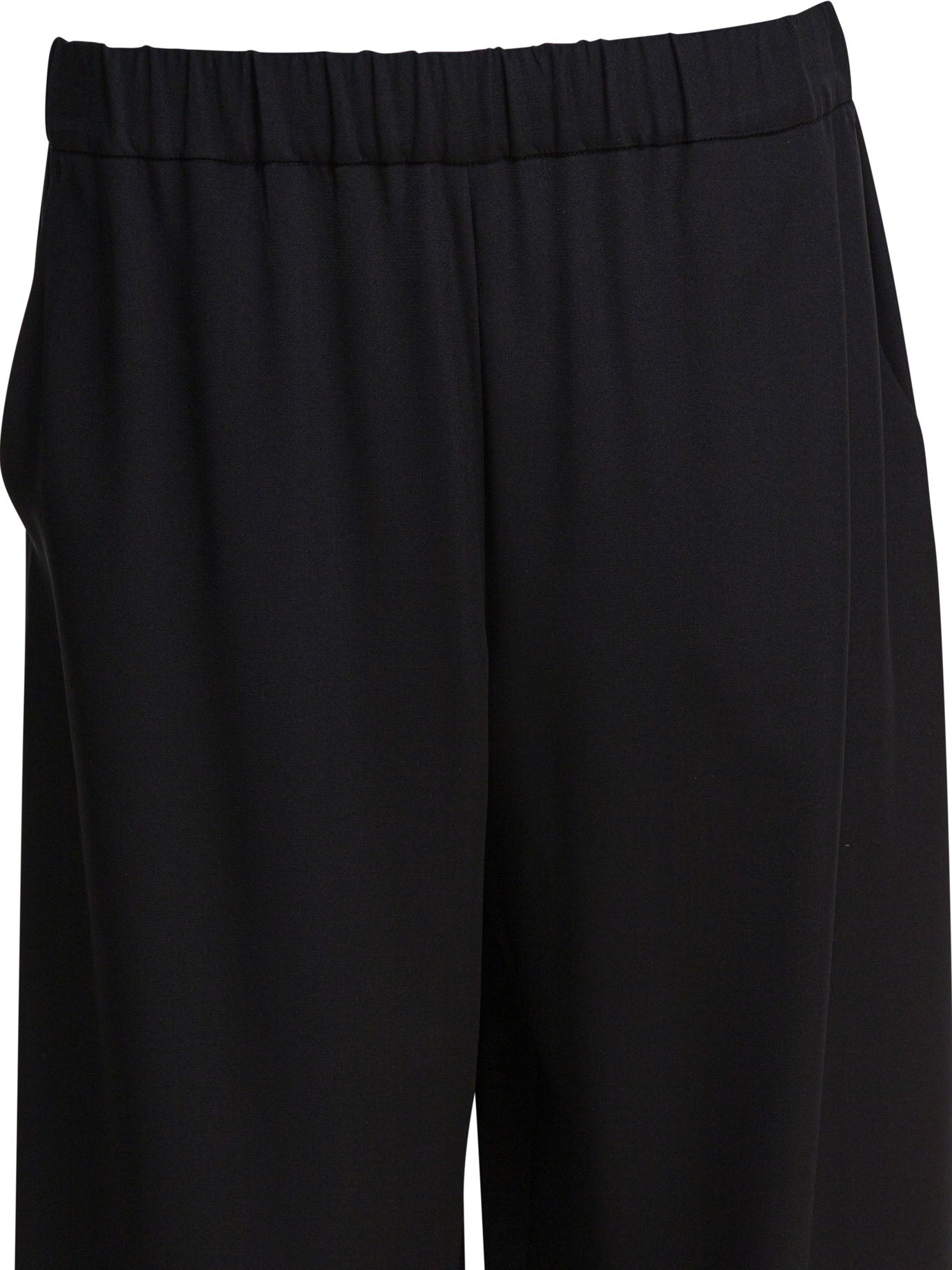 BLACK ELASTANE TROUSERS Max Mara