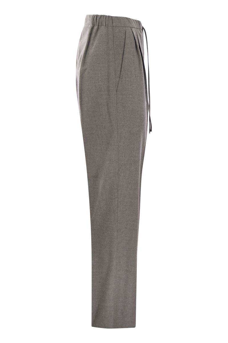 GATTI - CASHMERE DRAWSTRING TROUSERS Max Mara